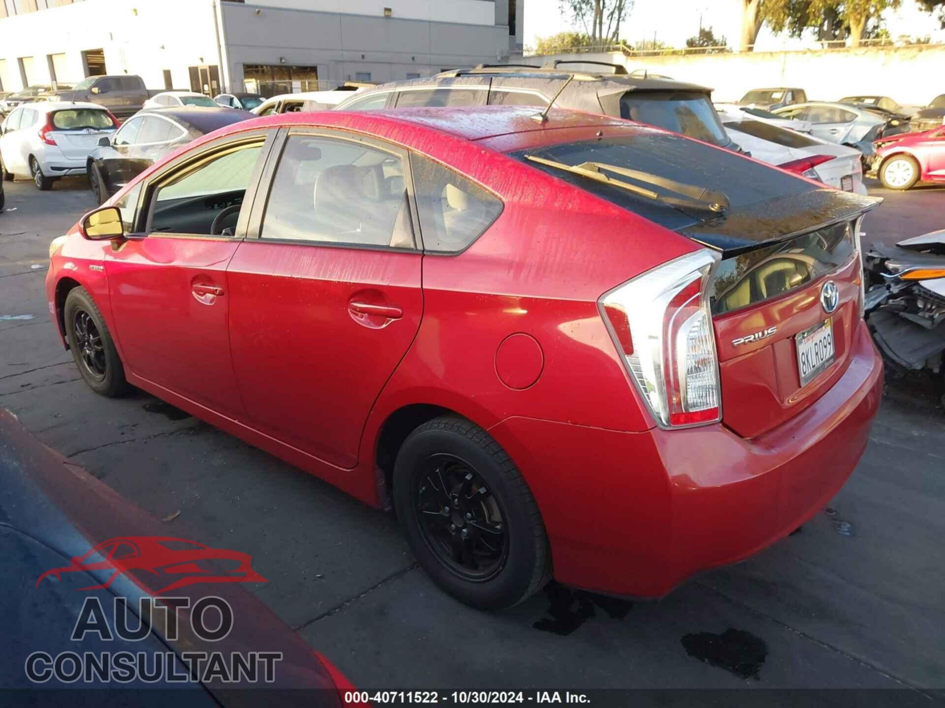 TOYOTA PRIUS 2015 - JTDKN3DU2F0443736