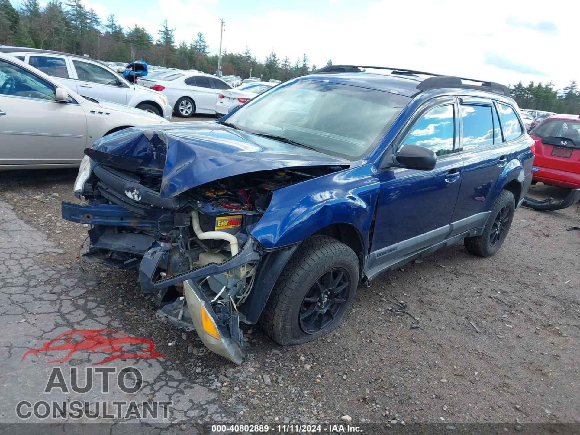 SUBARU OUTBACK 2011 - 4S4BRBAC6B3401844
