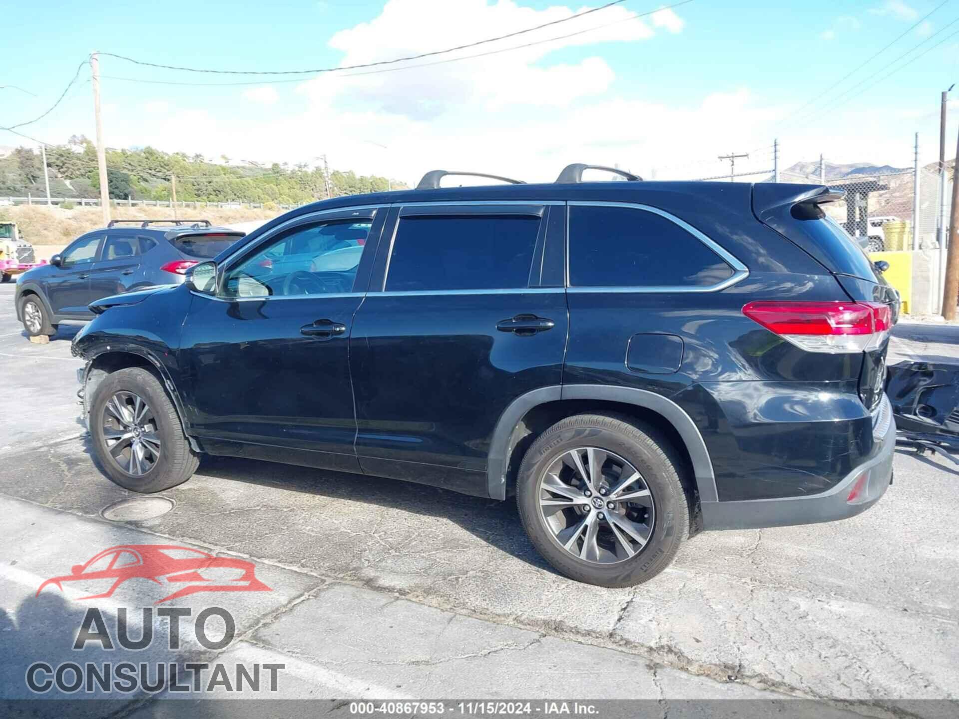TOYOTA HIGHLANDER 2017 - 5TDZZRFH6HS200792