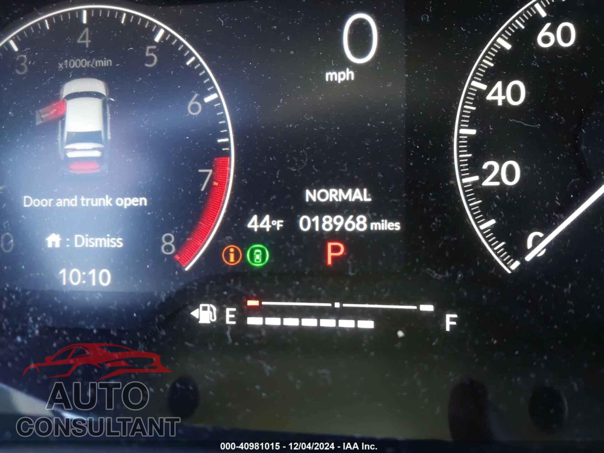 HONDA CIVIC 2023 - 2HGFE2F58PH549950