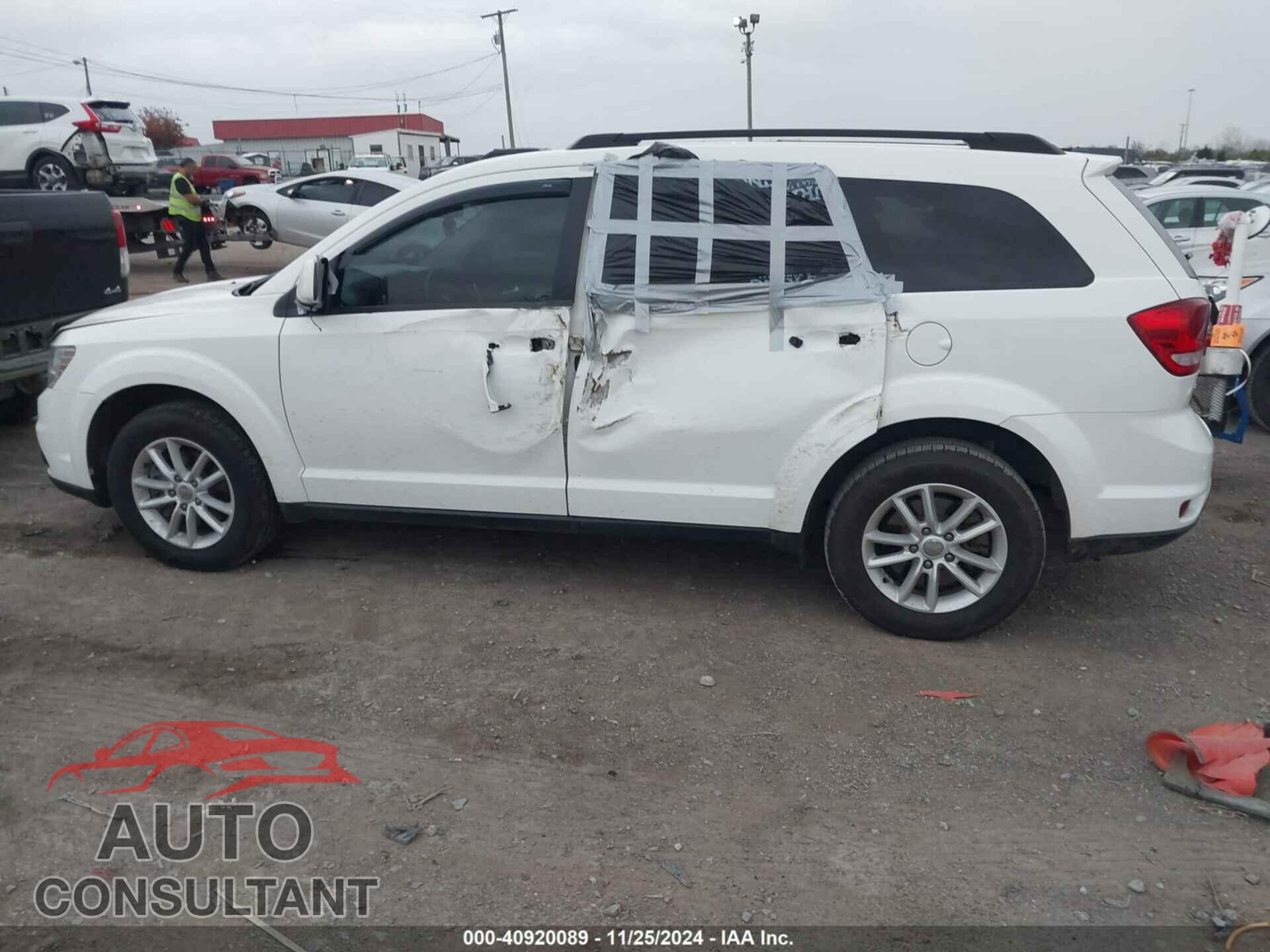 DODGE JOURNEY 2016 - 3C4PDCBG3GT123075