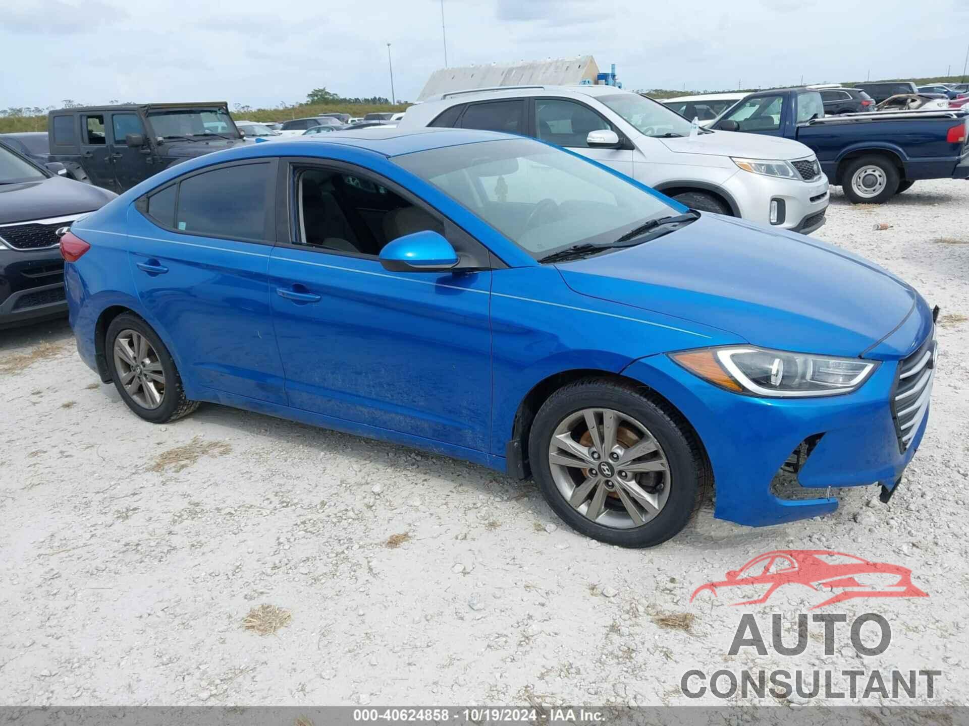 HYUNDAI ELANTRA 2018 - 5NPD84LF2JH357377