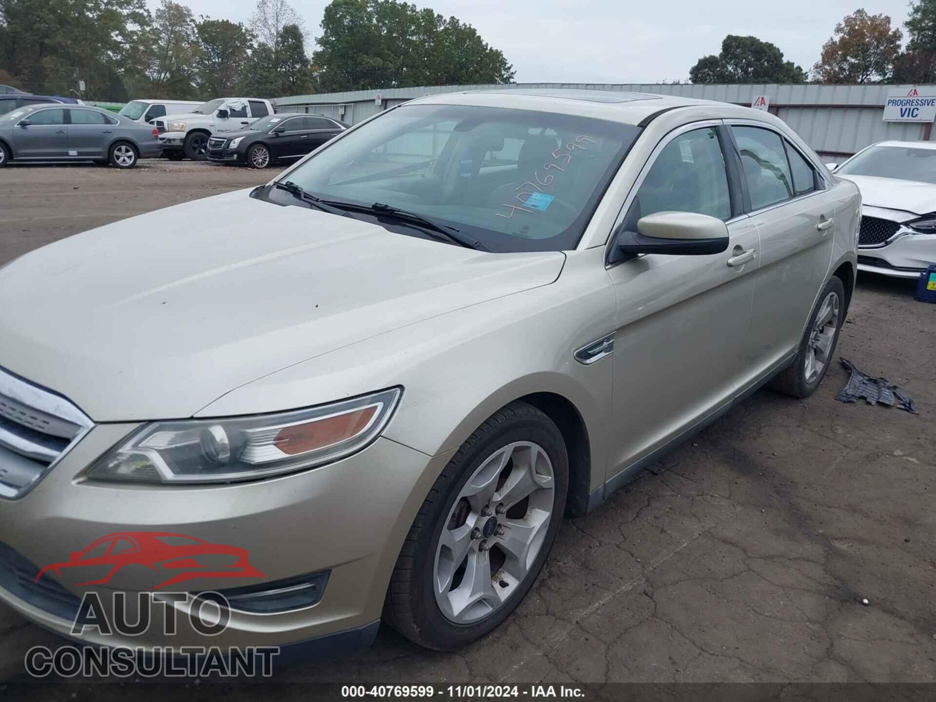 FORD TAURUS 2011 - 1FAHP2EW7BG132941