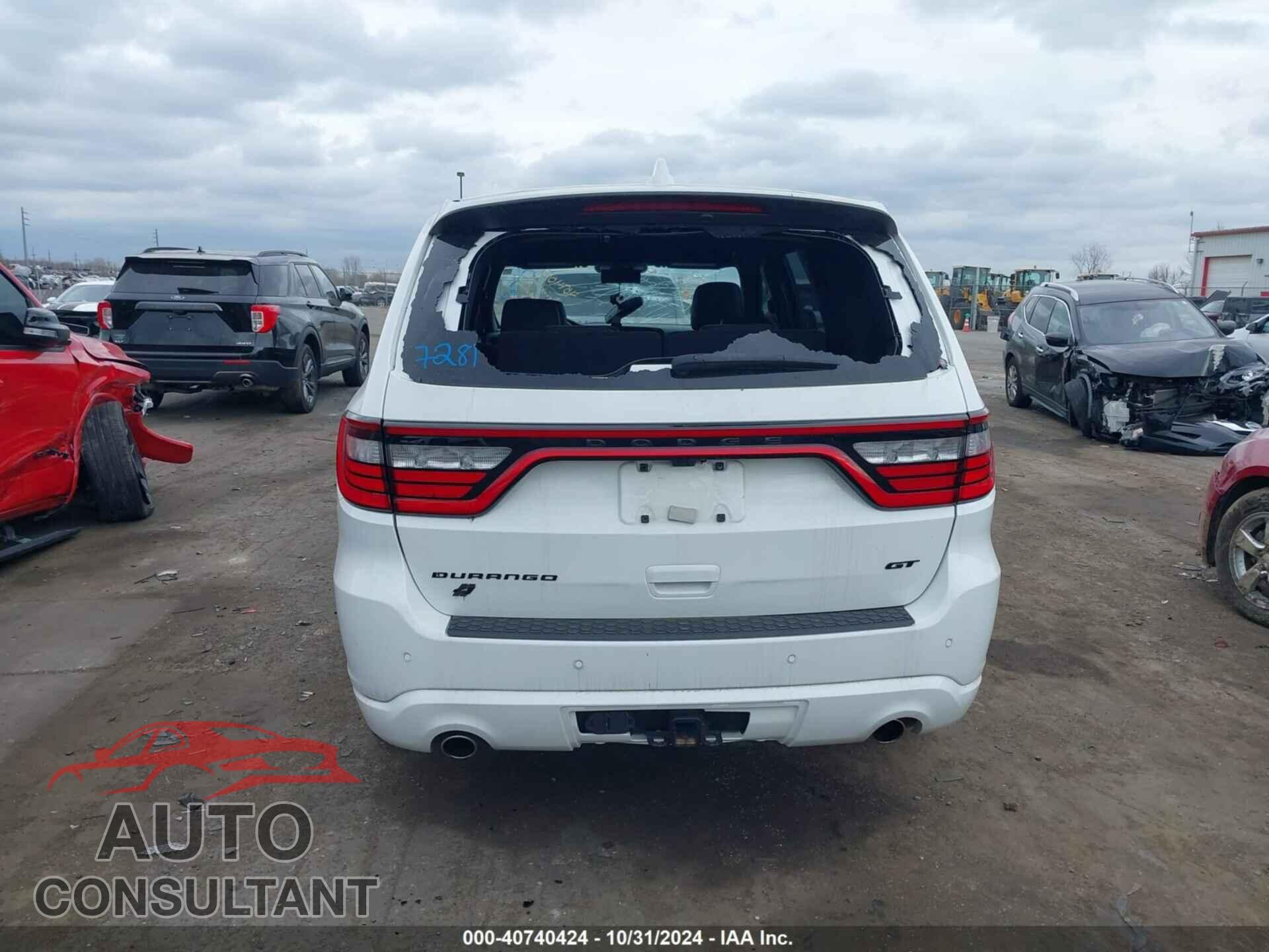 DODGE DURANGO 2022 - 1C4RDJDG3NC187281