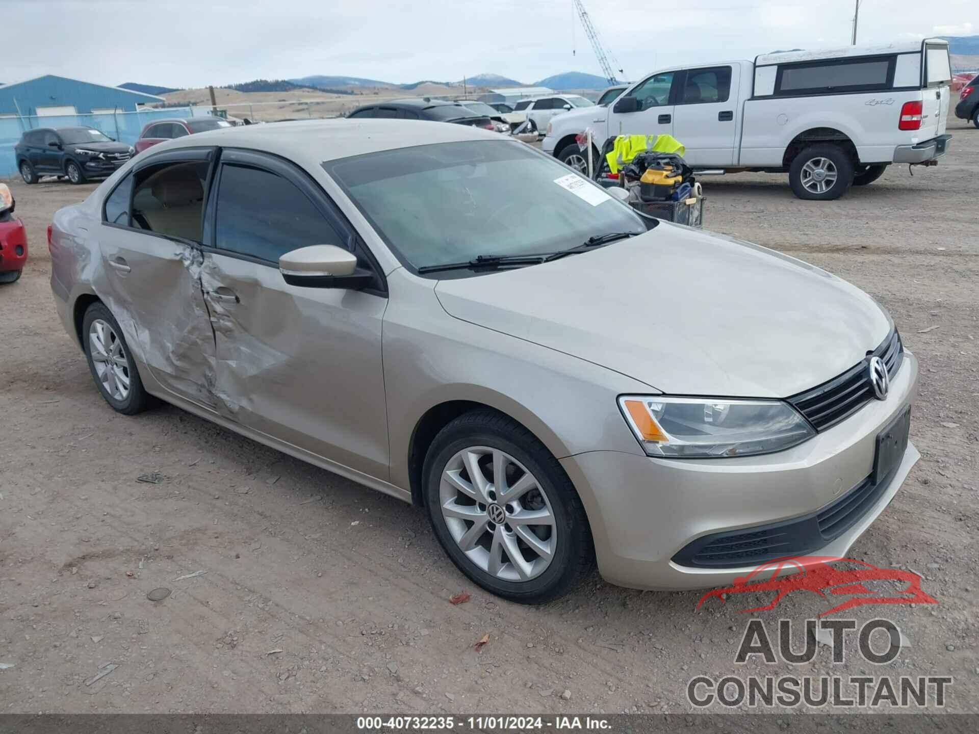 VOLKSWAGEN JETTA 2012 - 3VWDP7AJXCM472556