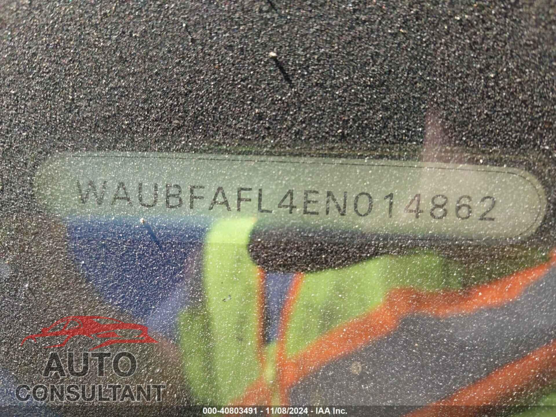 AUDI A4 2014 - WAUBFAFL4EN014862