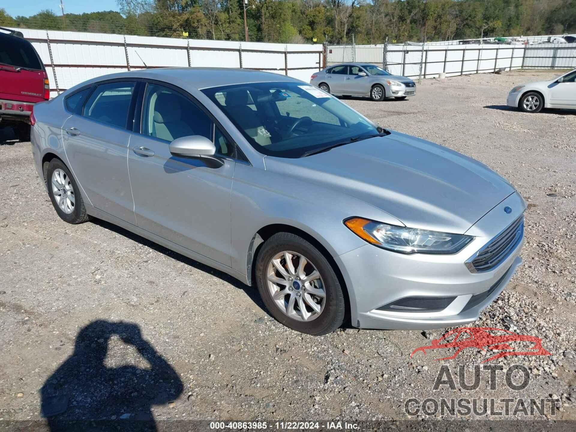 FORD FUSION 2017 - 3FA6P0G74HR103156