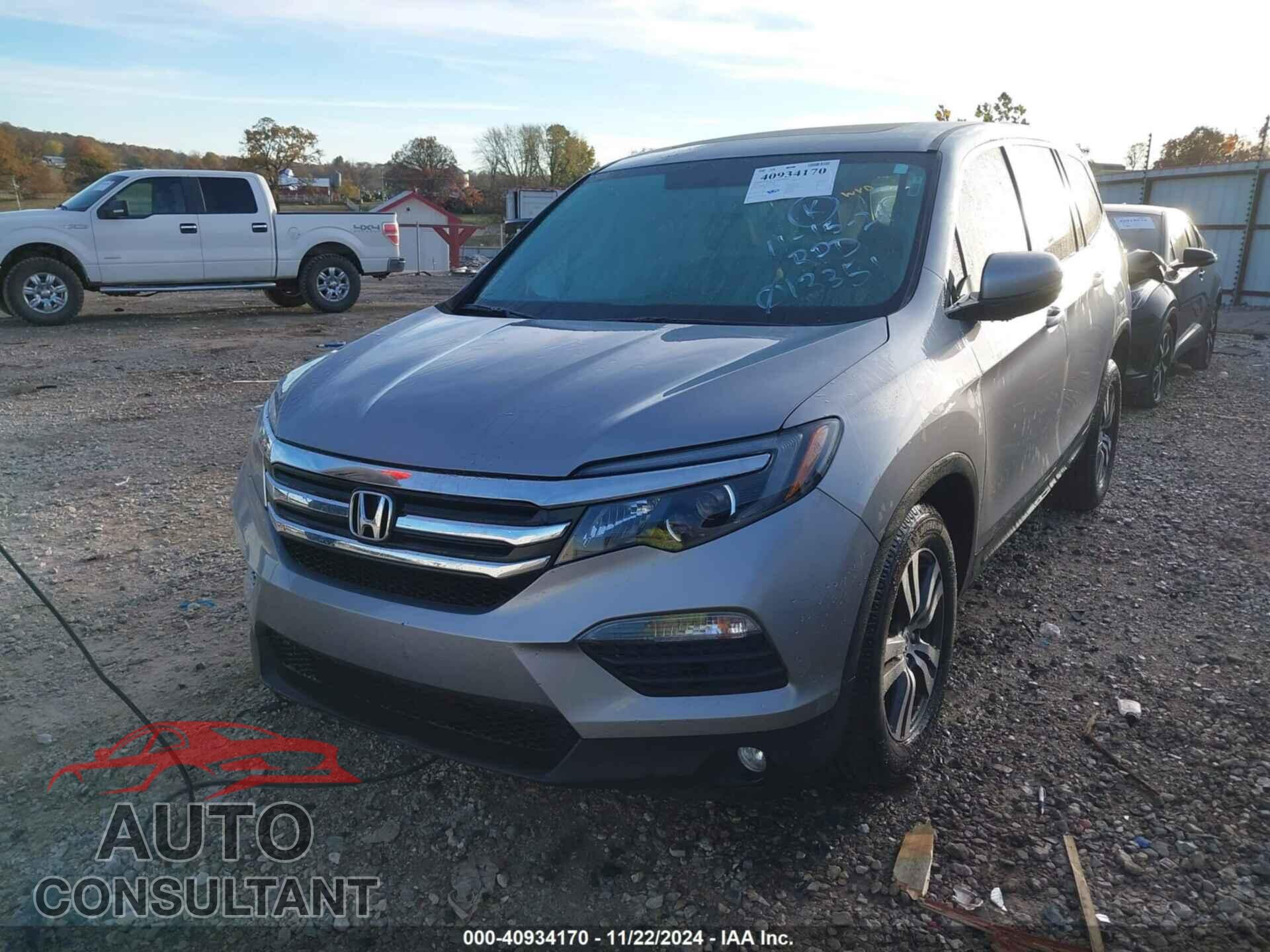 HONDA PILOT 2018 - 5FNYF6H55JB013351