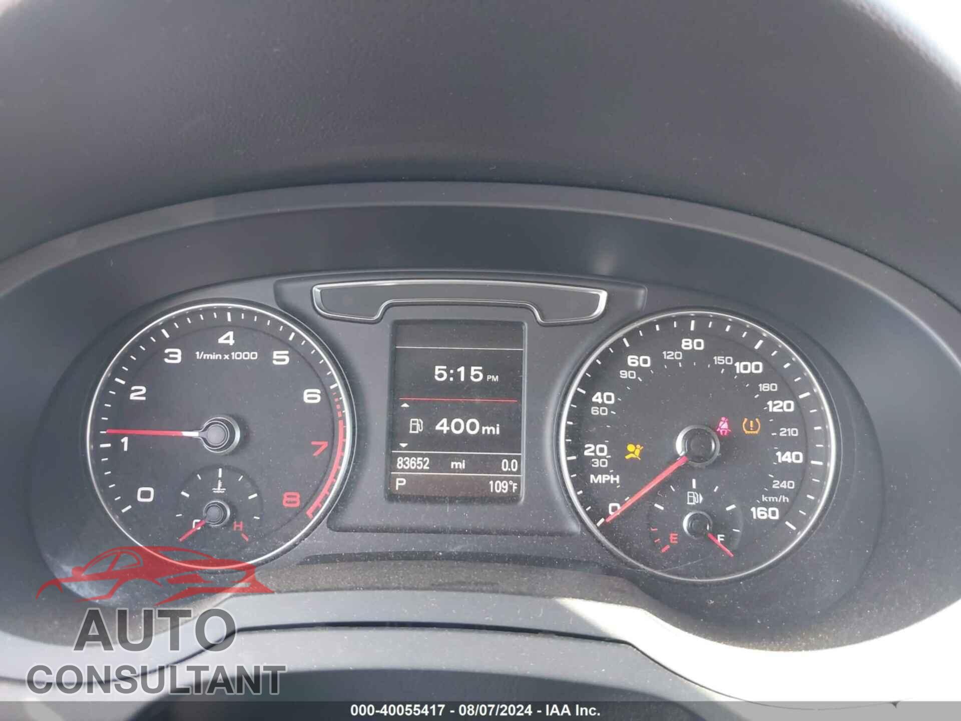 AUDI Q3 2016 - WA1GFCFS2GR020256