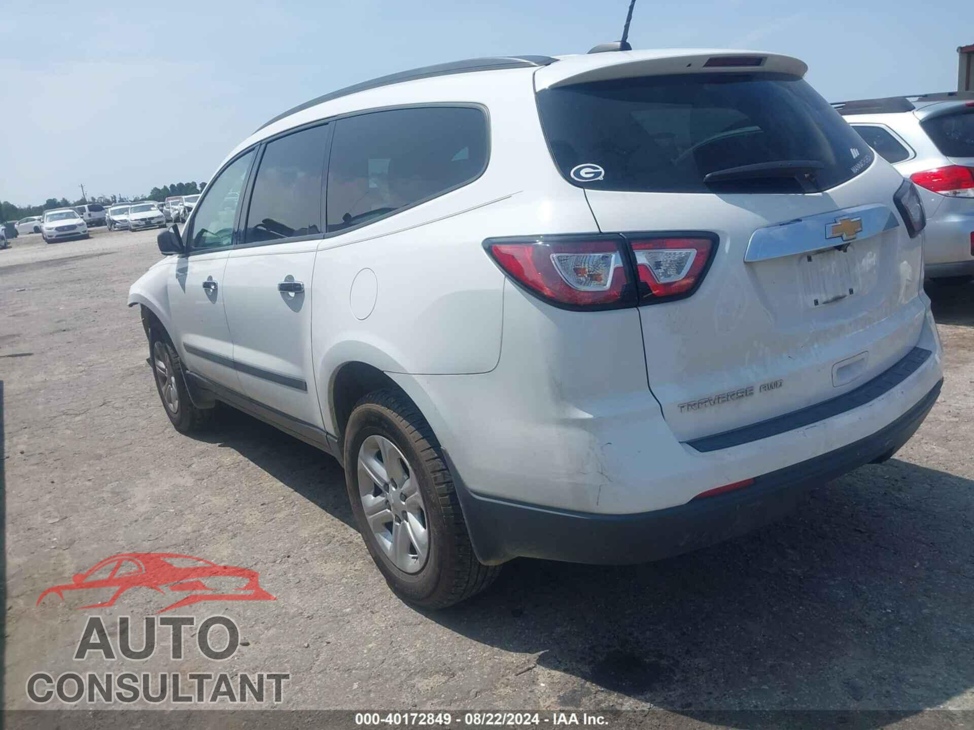 CHEVROLET TRAVERSE 2017 - 1GNKVFED0HJ294456