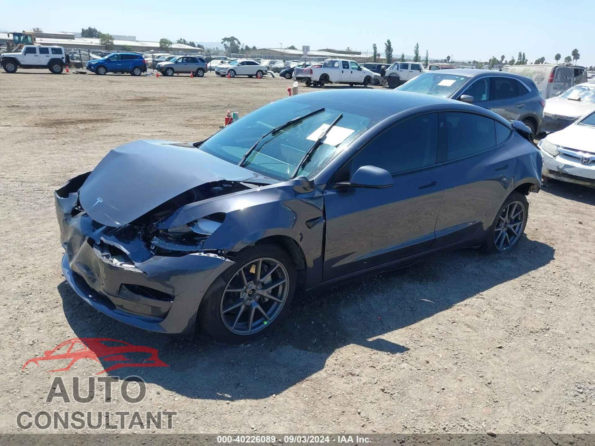 TESLA MODEL 3 2022 - 5YJ3E1EB9NF184247