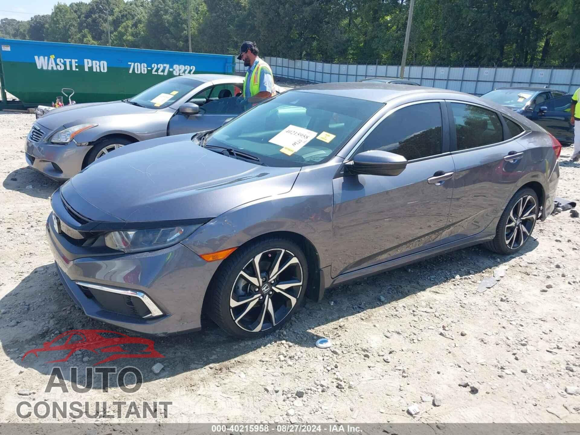 HONDA CIVIC 2019 - 19XFC2F64KE008217