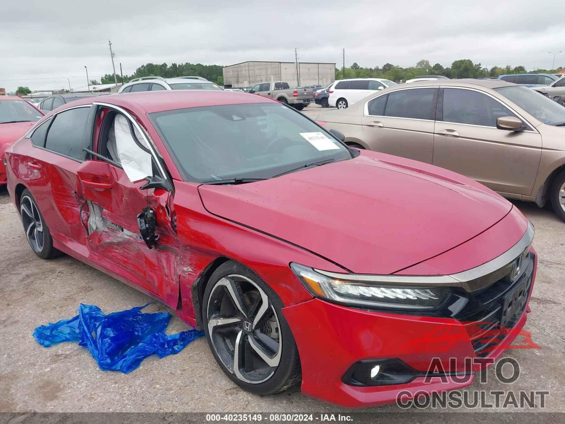 HONDA ACCORD 2021 - 1HGCV1F36MA060730