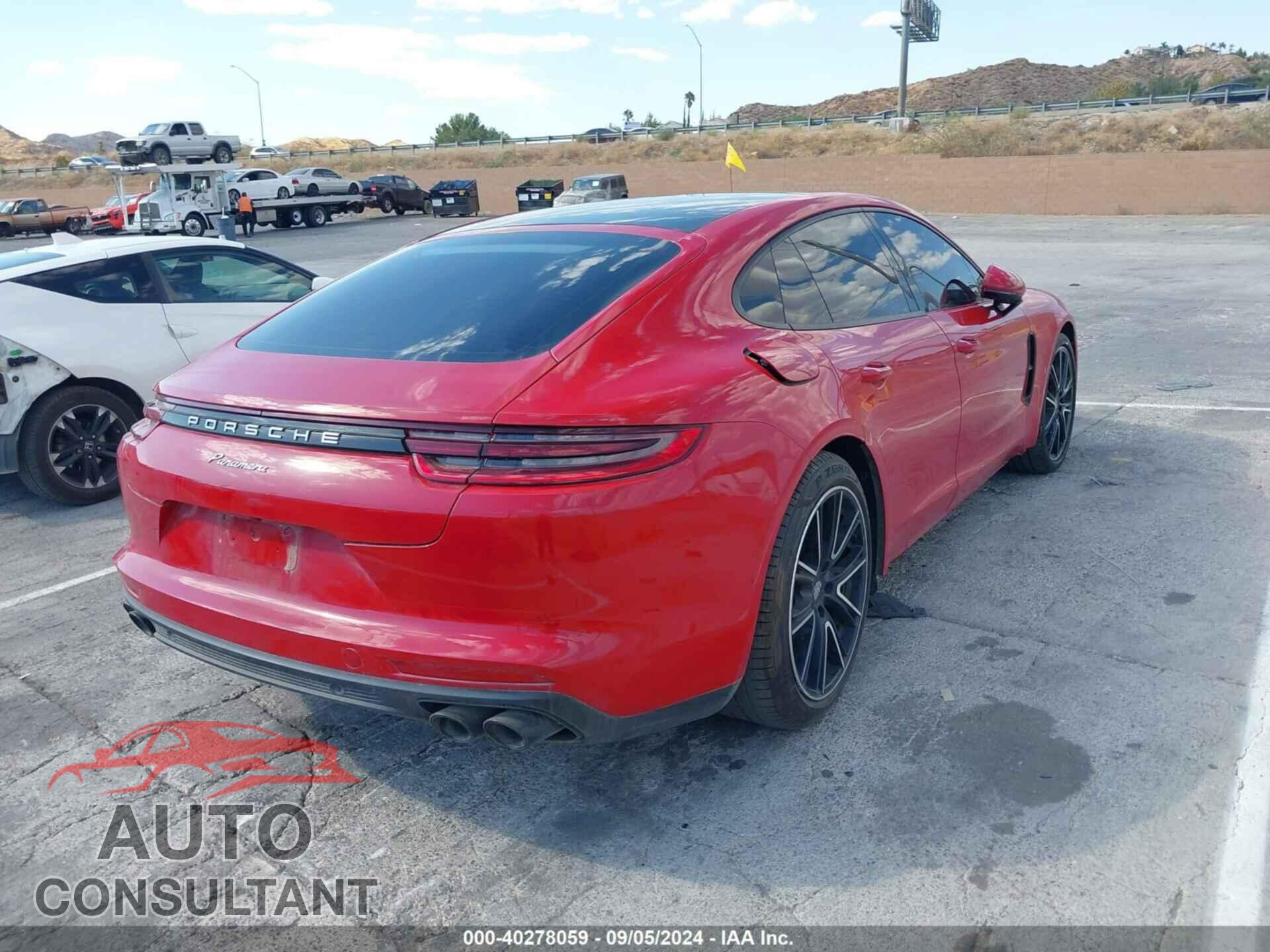 PORSCHE PANAMERA 2019 - WP0AA2A74KL100788