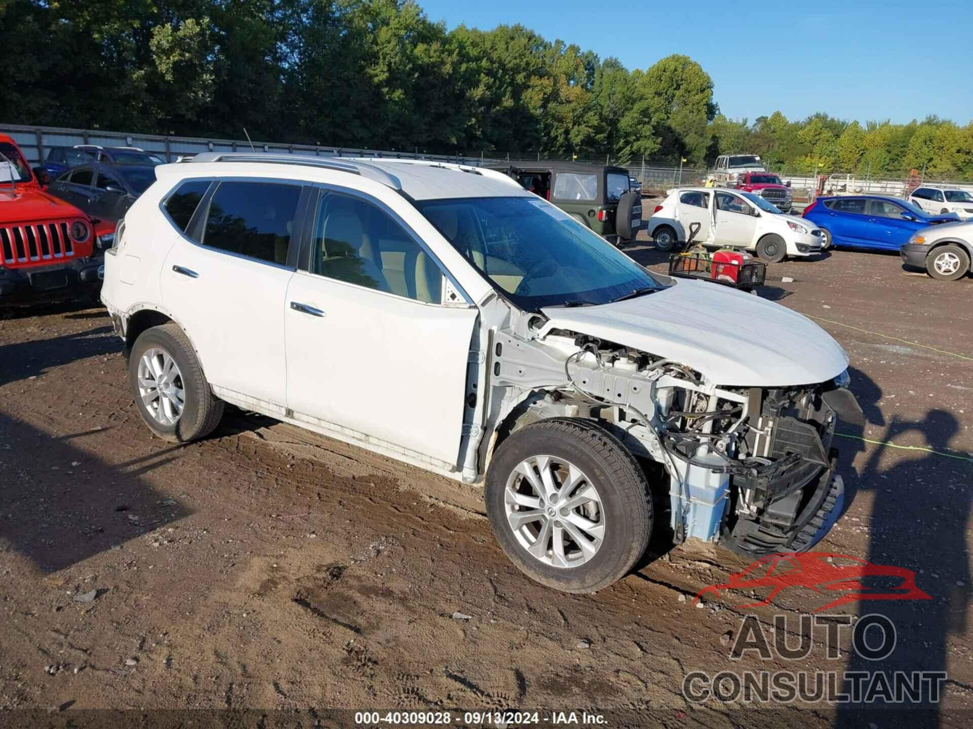 NISSAN ROGUE 2016 - KNMAT2MT9GP649325