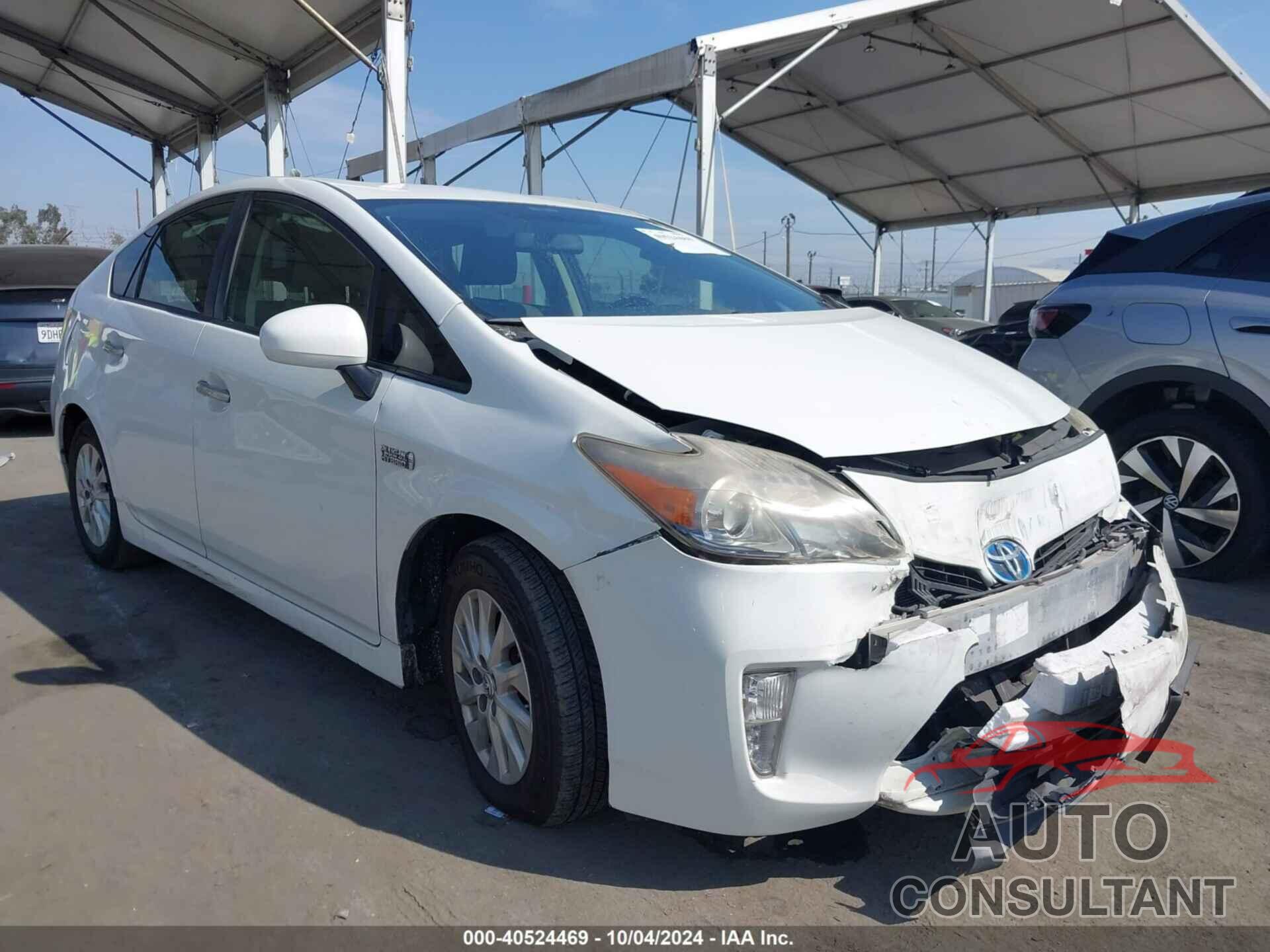 TOYOTA PRIUS PLUG-IN 2013 - JTDKN3DP9D3040701