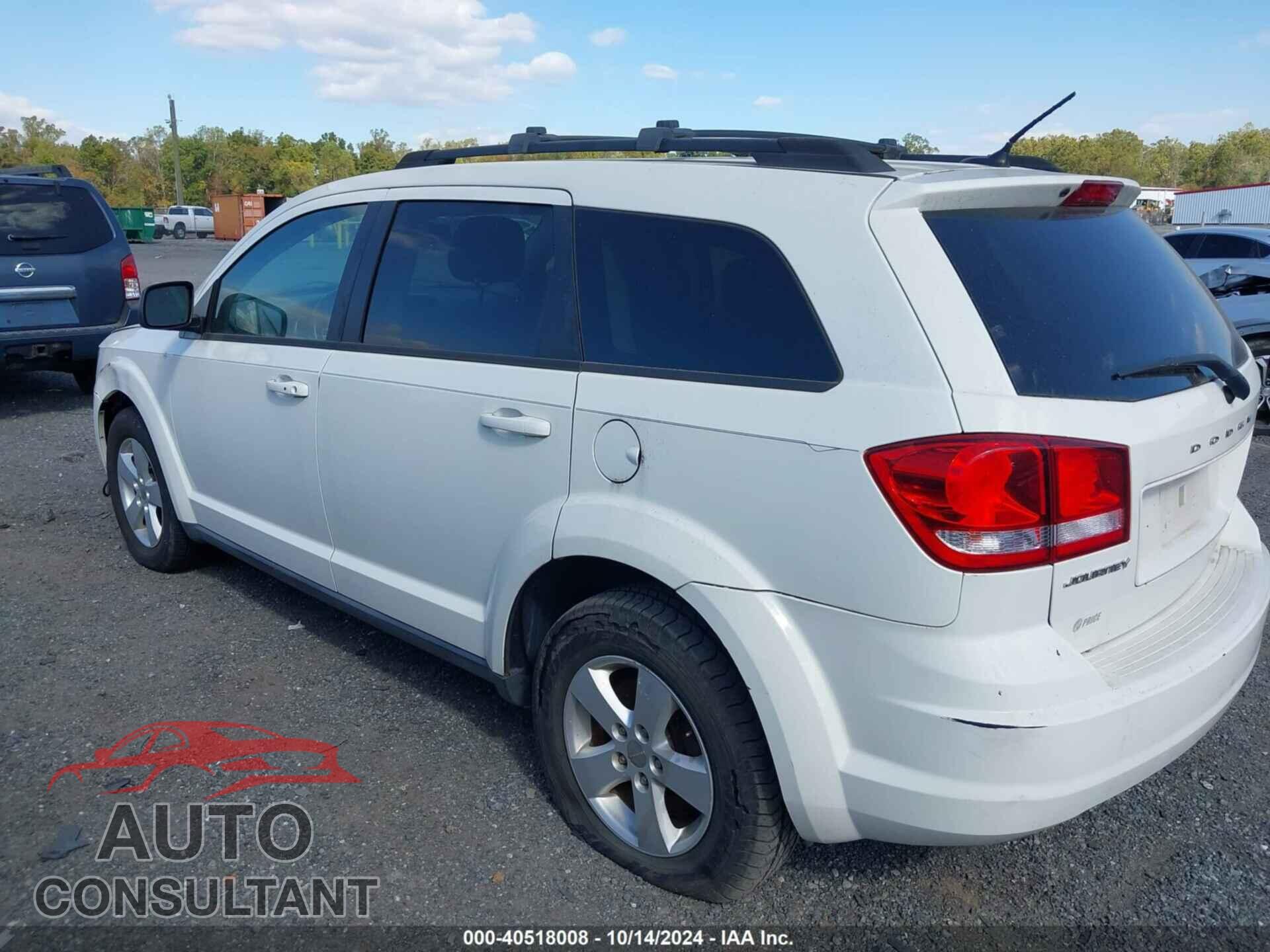 DODGE JOURNEY 2013 - 3C4PDCAB3DT610763