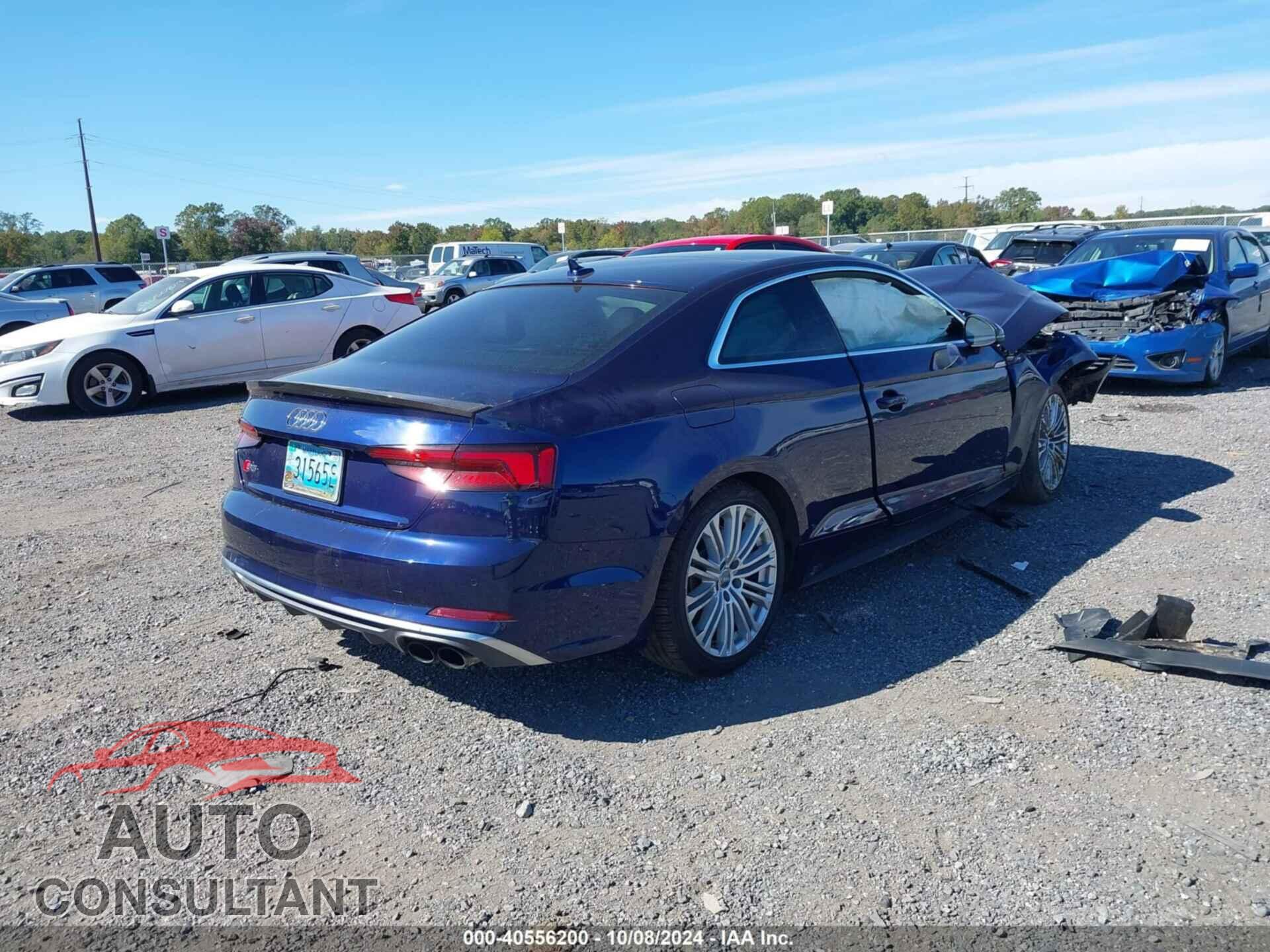 AUDI S5 2018 - WAUR4AF54JA057315