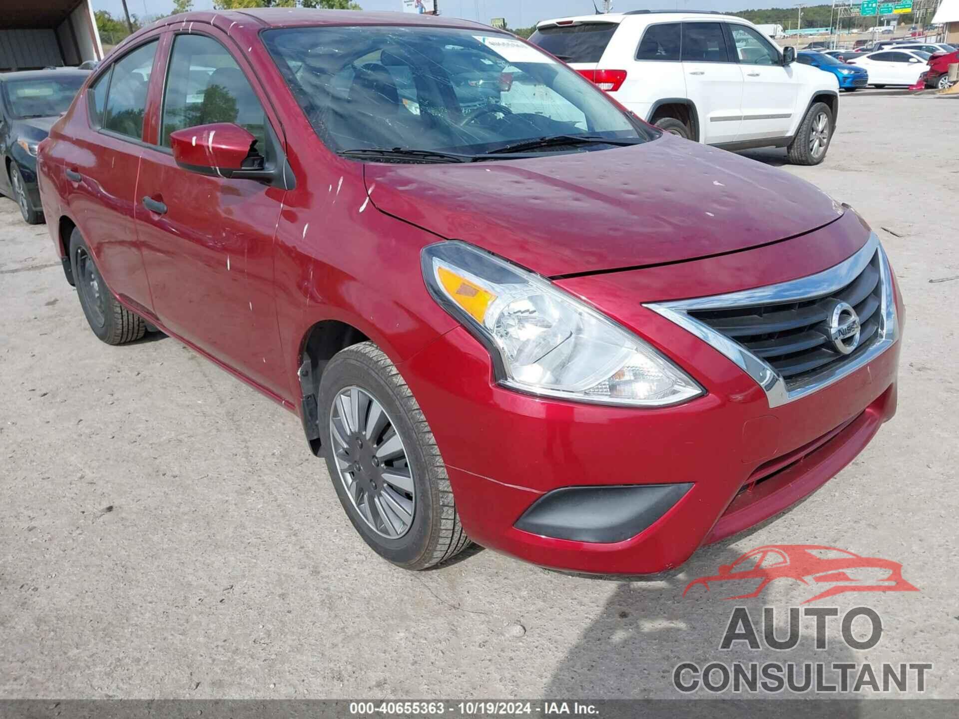 NISSAN VERSA 2019 - 3N1CN7AP6KL822877