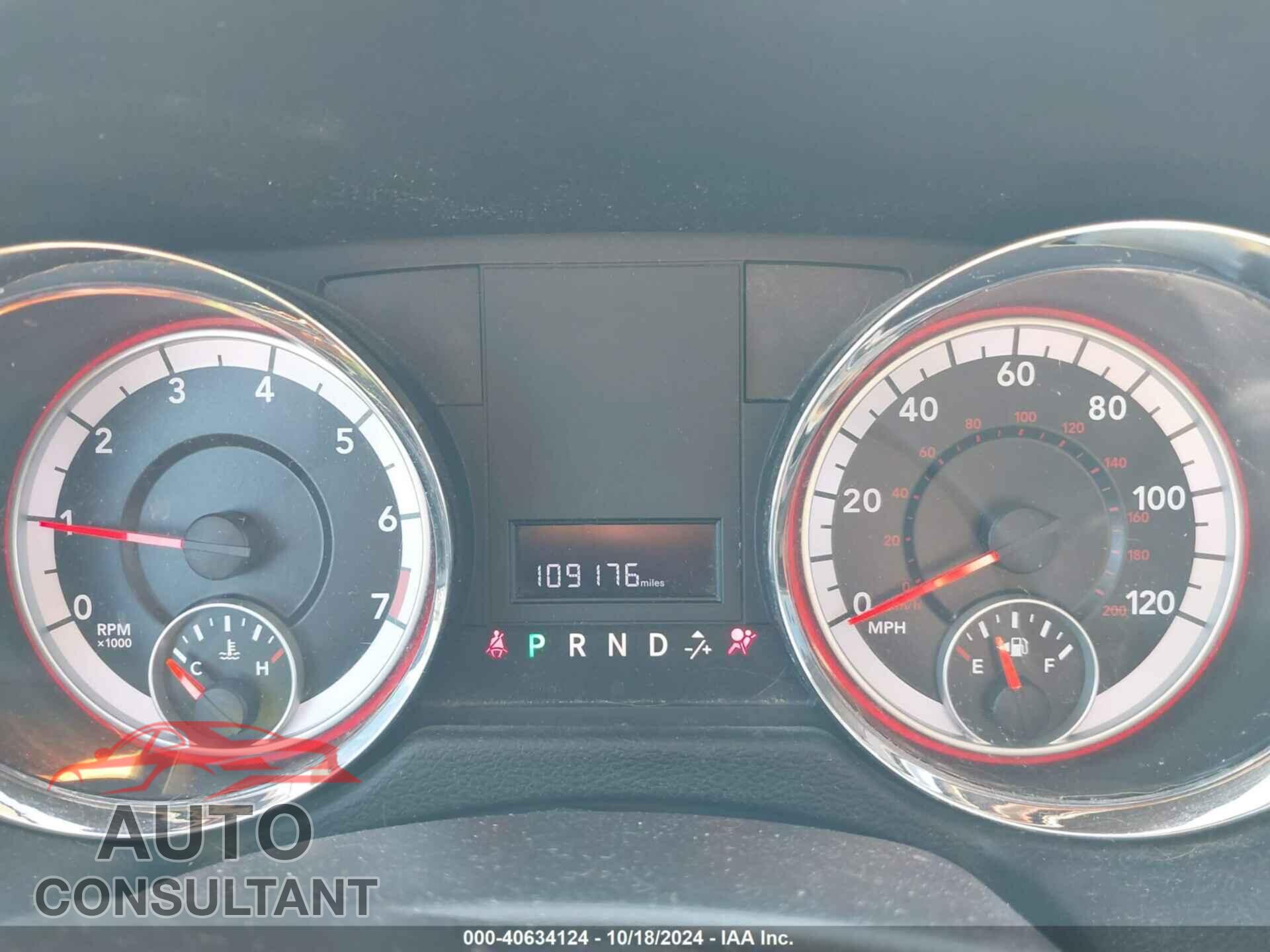 DODGE GRAND CARAVAN 2012 - 2C4RDGBG0CR310996