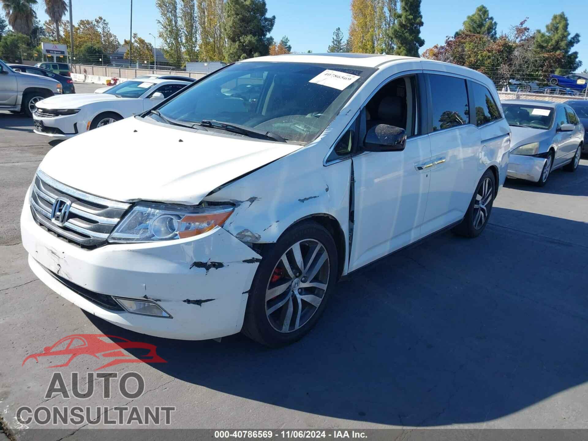 HONDA ODYSSEY 2013 - 5FNRL5H66DB086765