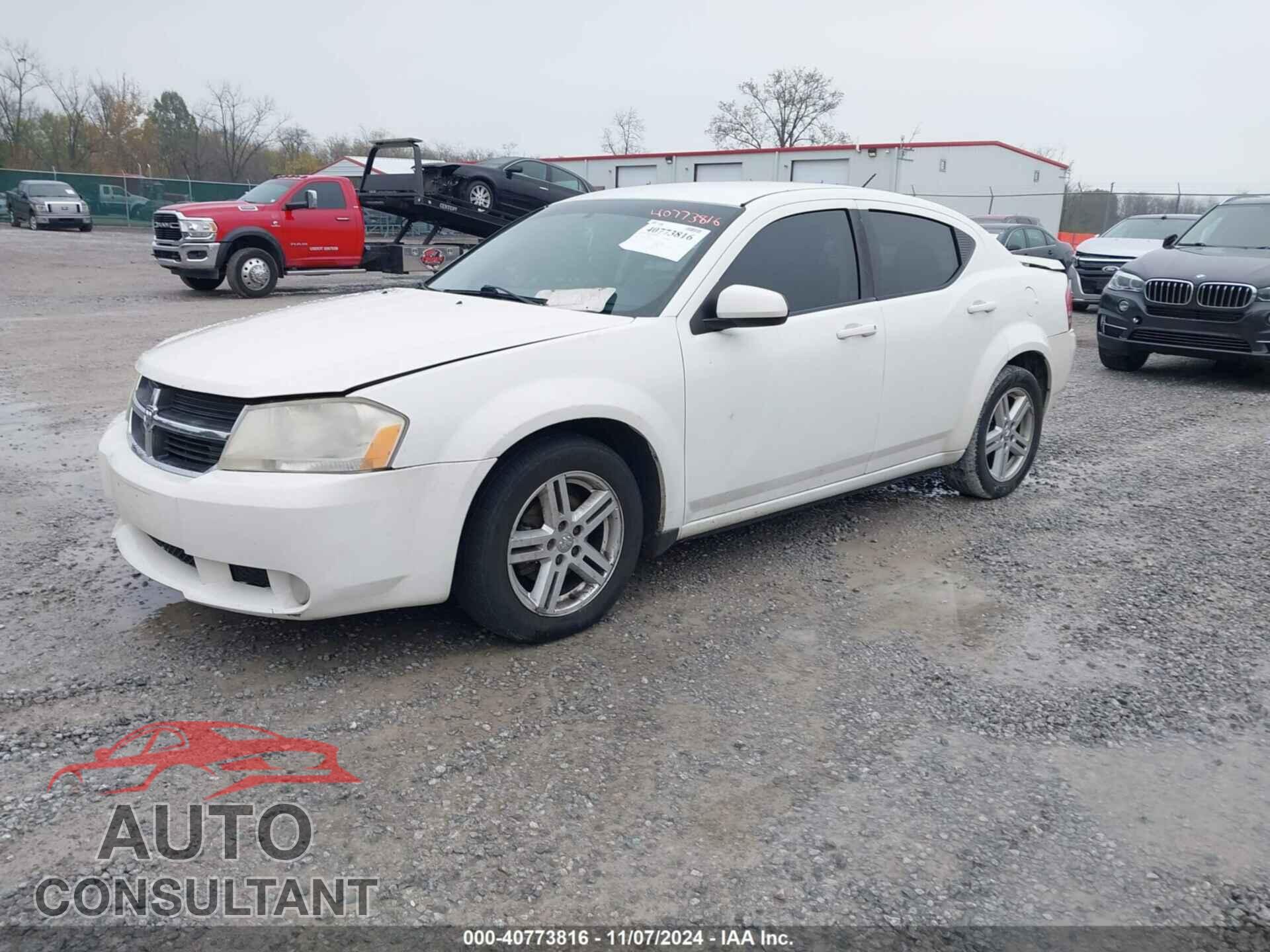 DODGE AVENGER 2010 - 1B3CC5FB1AN179665