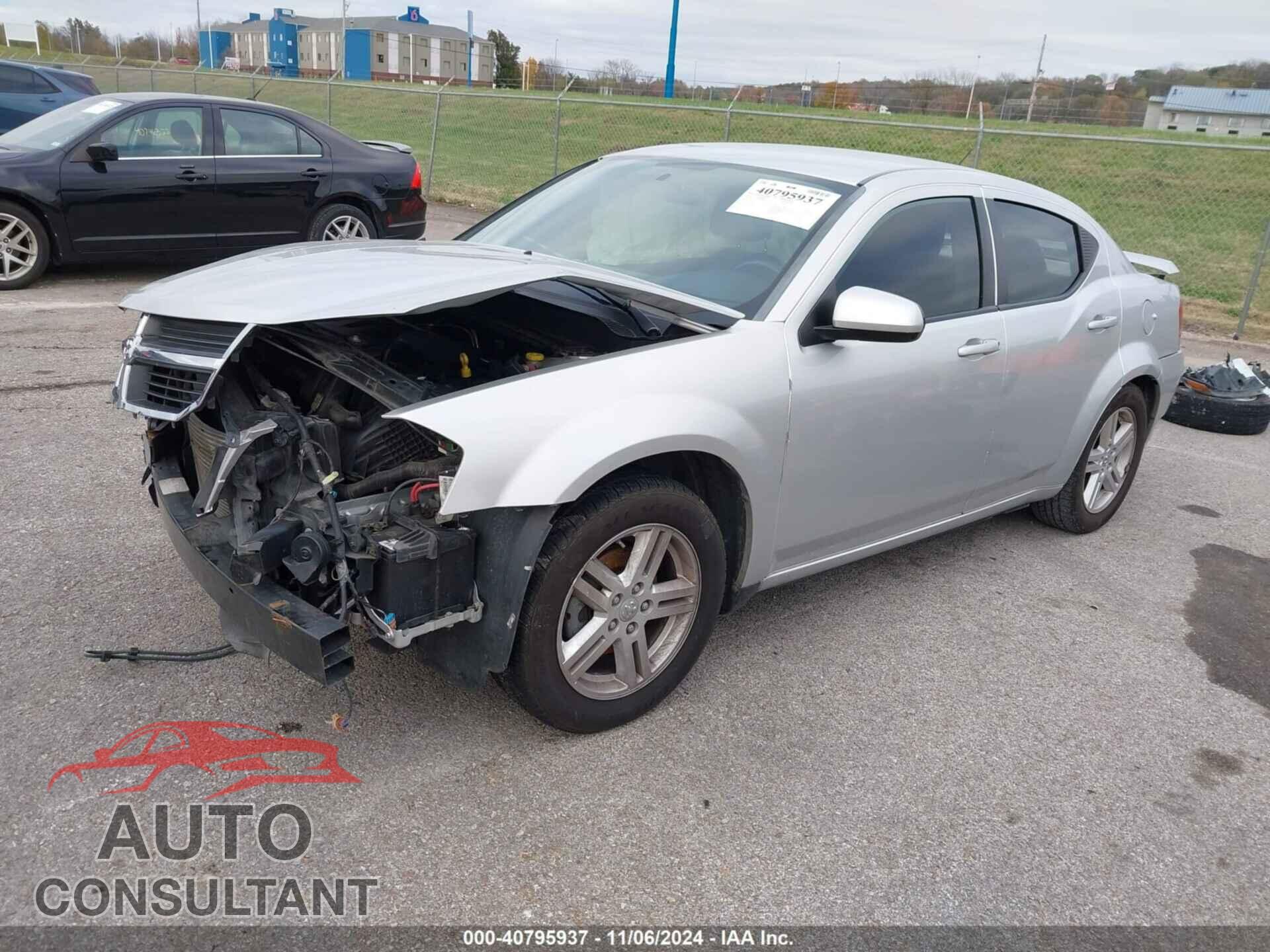 DODGE AVENGER 2010 - 1B3CC5FB2AN209644