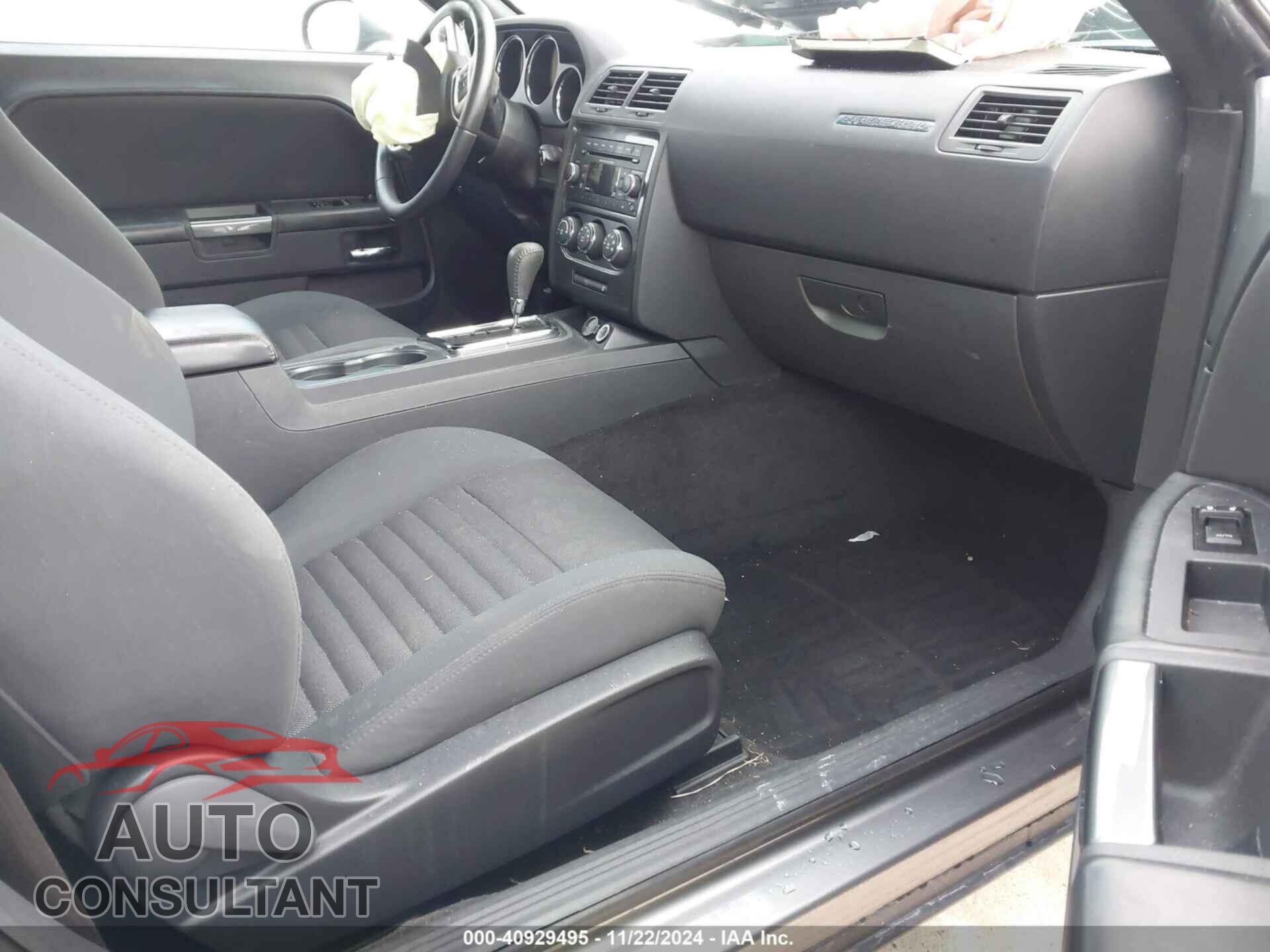 DODGE CHALLENGER 2012 - 2C3CDYAG1CH168293