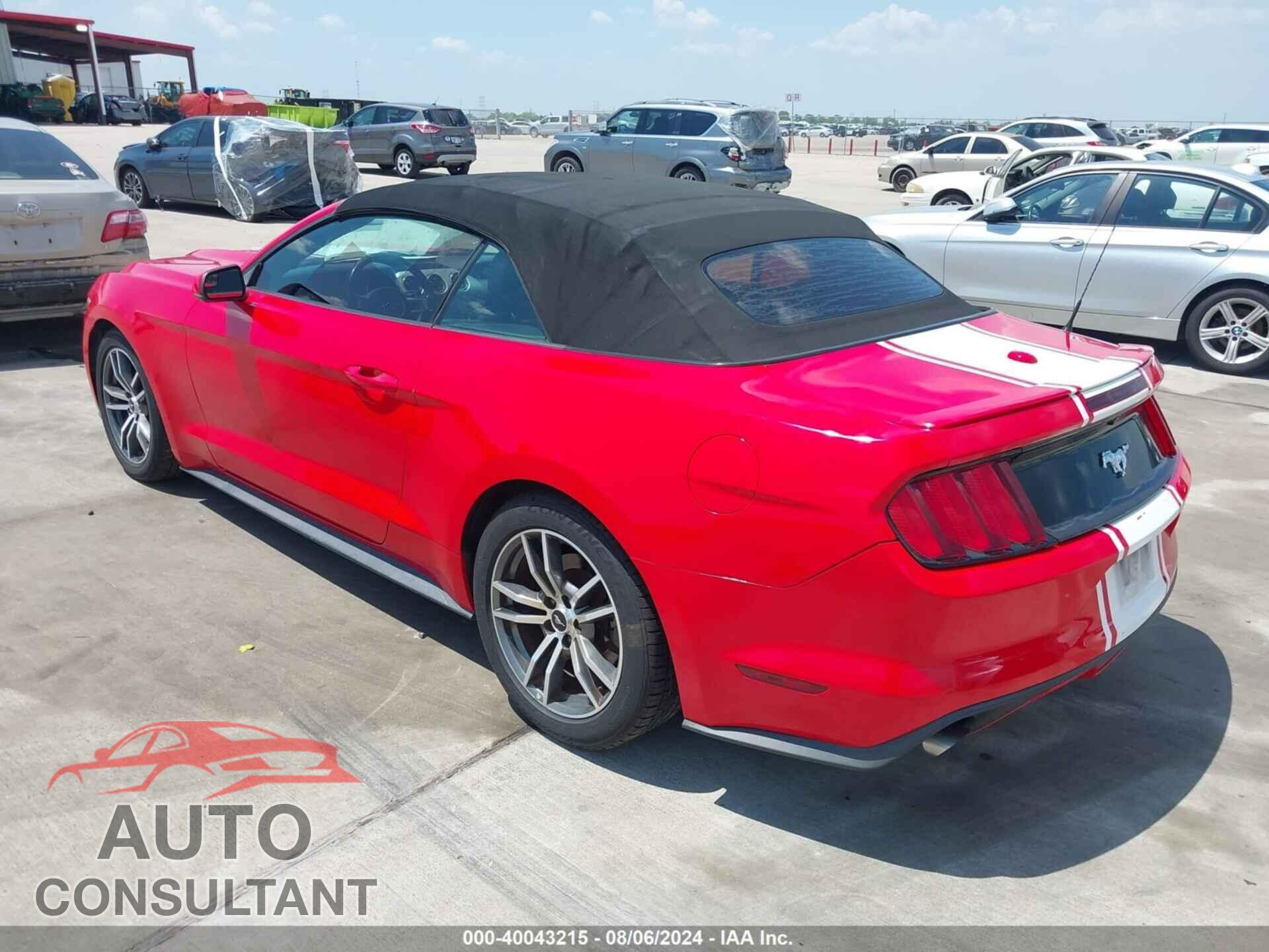 FORD MUSTANG 2016 - 1FATP8UH1G5247408