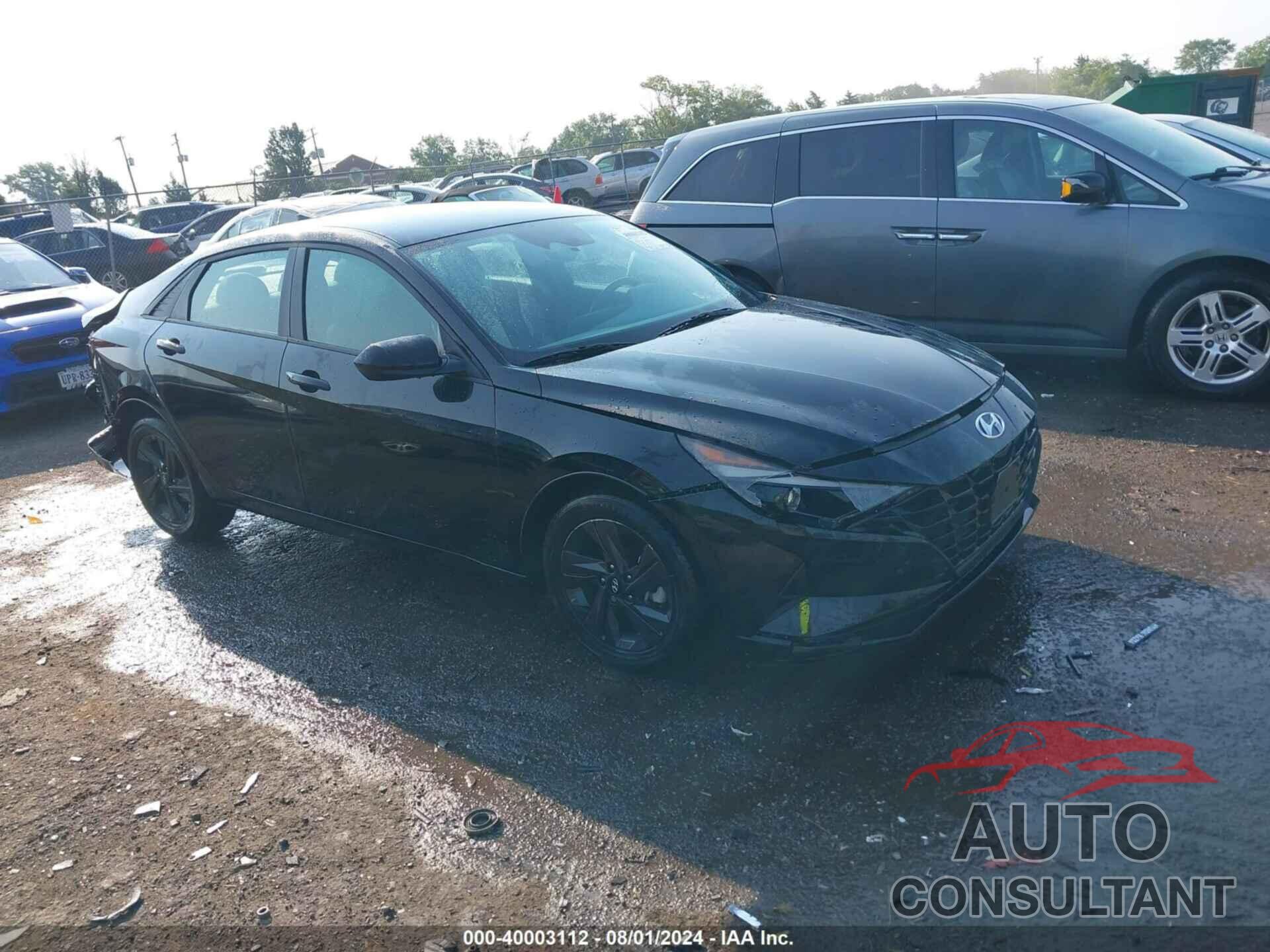 HYUNDAI ELANTRA HYBRID 2022 - KMHLM4AJ6NU032219