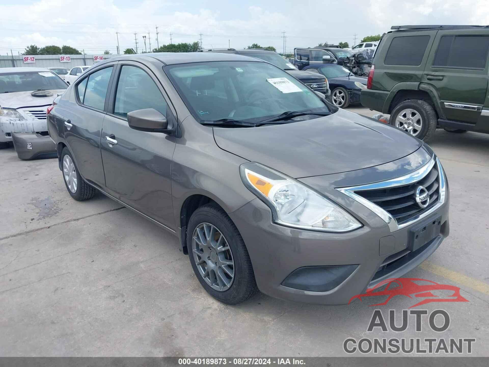 NISSAN VERSA 2016 - 3N1CN7AP7GL839291