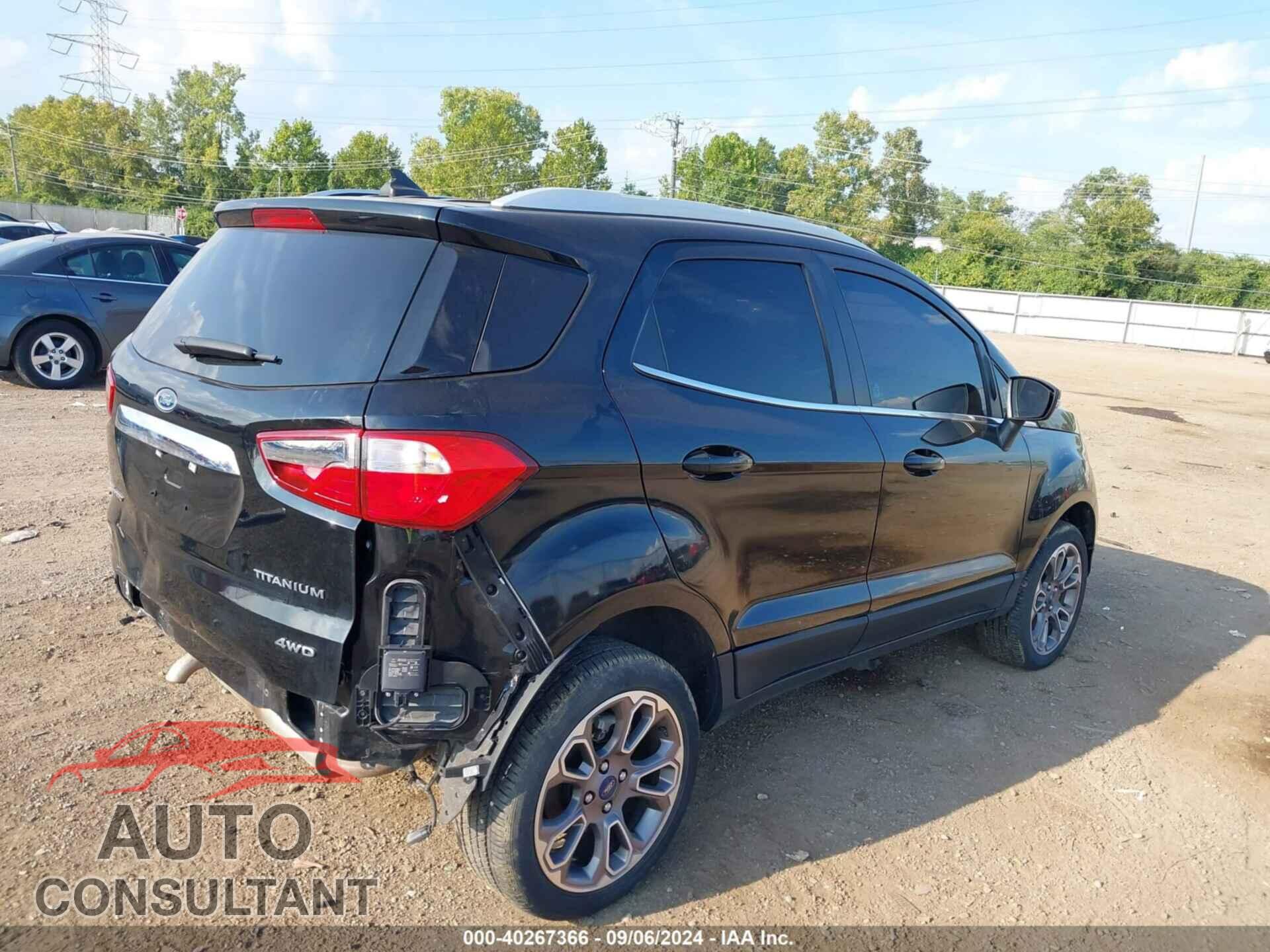 FORD ECOSPORT 2022 - MAJ6S3KL9NC473615