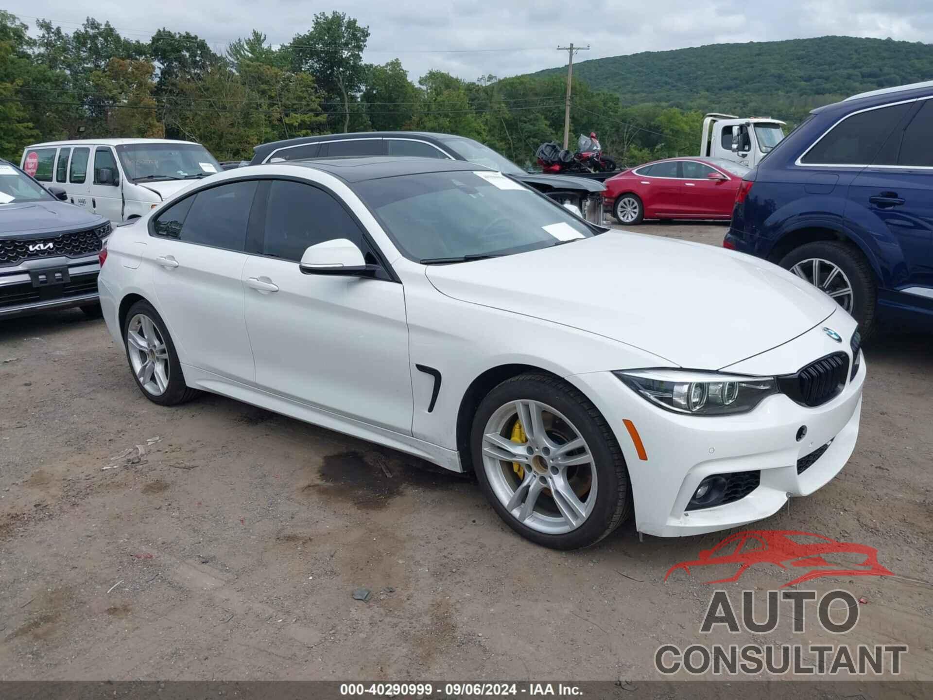 BMW 4 SERIES 2019 - WBA4J3C56KBL07703