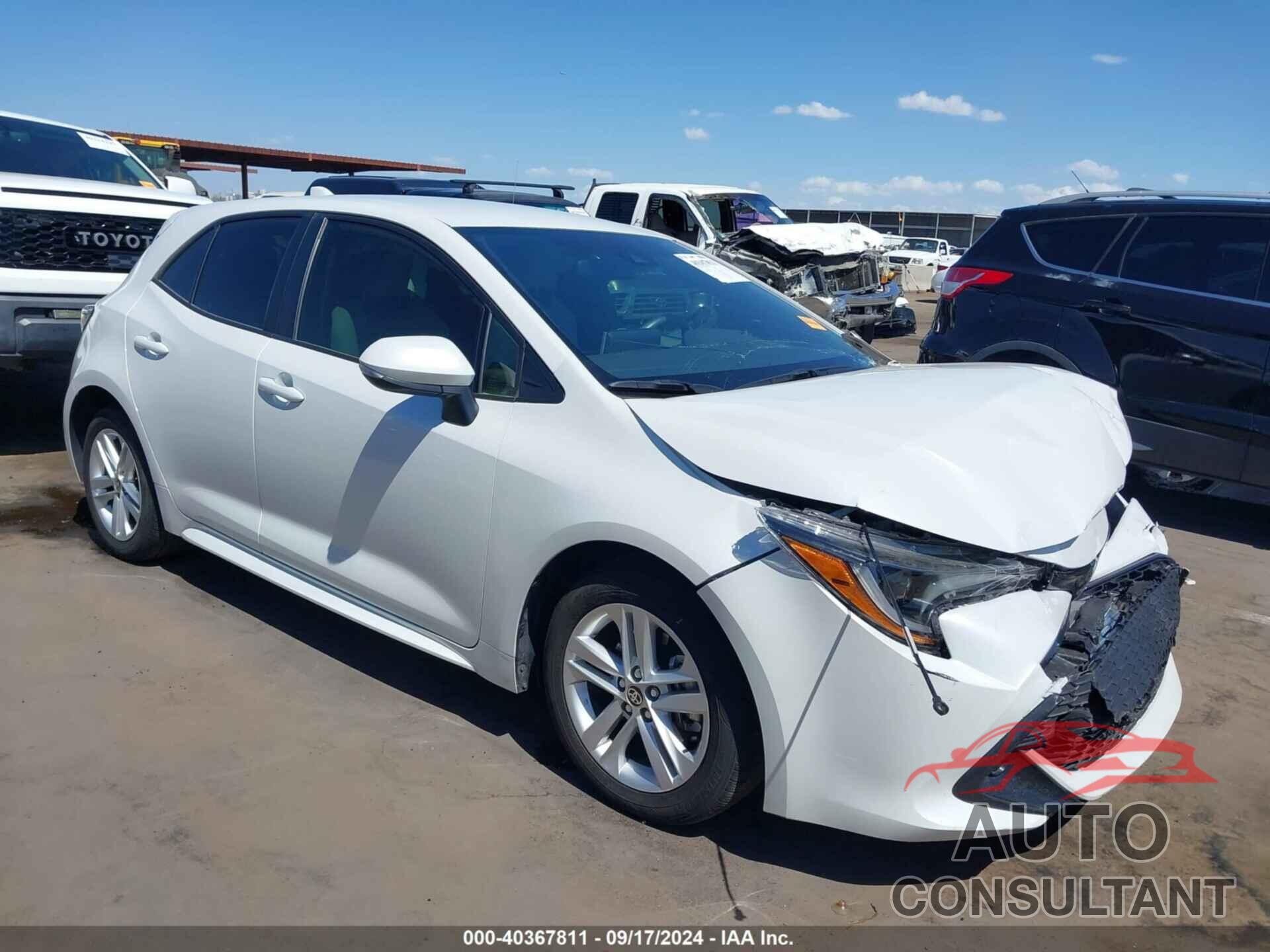 TOYOTA COROLLA 2022 - JTND4MBE4N3150037