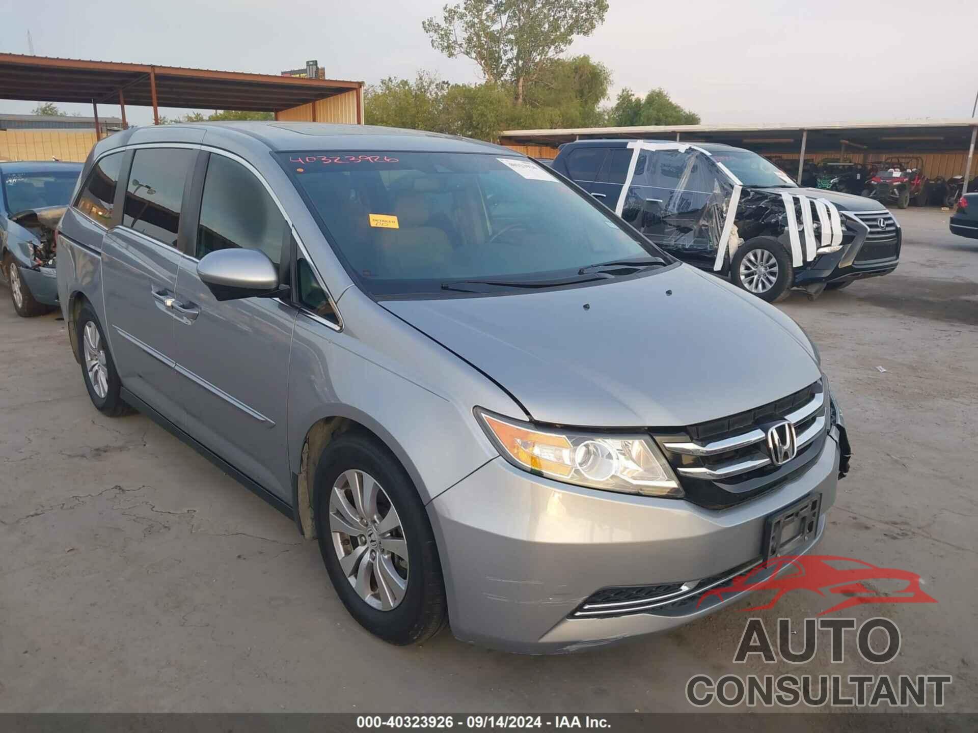 HONDA ODYSSEY 2016 - 5FNRL5H6XGB100607