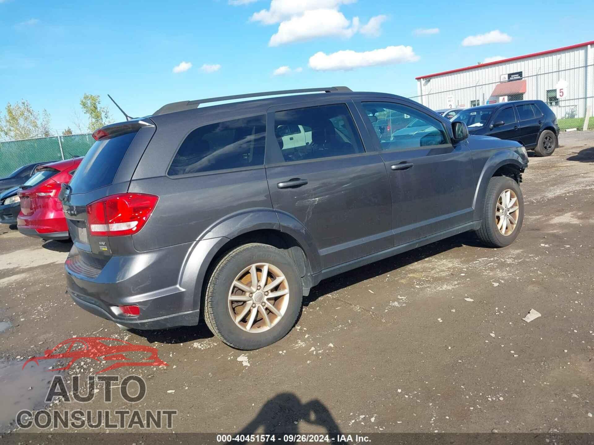 DODGE JOURNEY 2016 - 3C4PDCBG6GT137472