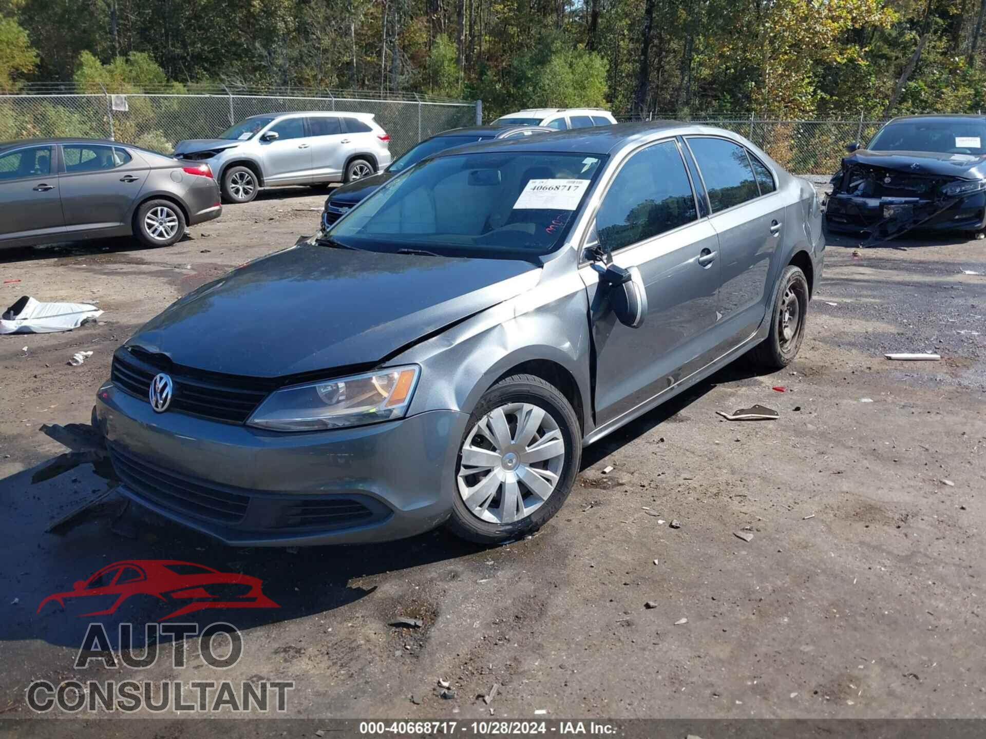 VOLKSWAGEN JETTA 2014 - 3VWD17AJ3EM227571