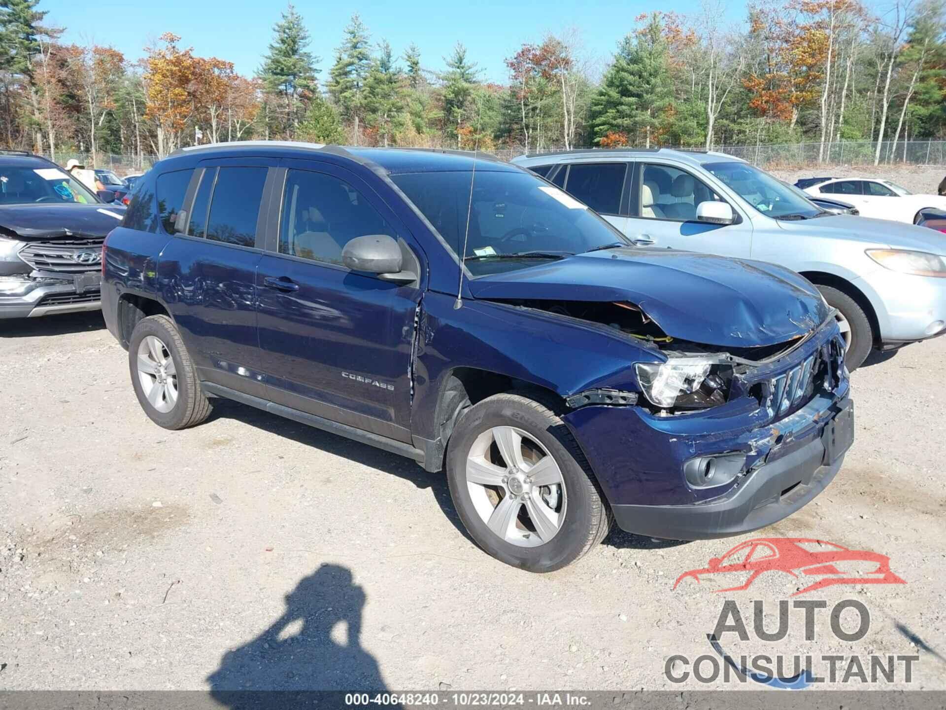 JEEP COMPASS 2016 - 1C4NJDBBXGD662275