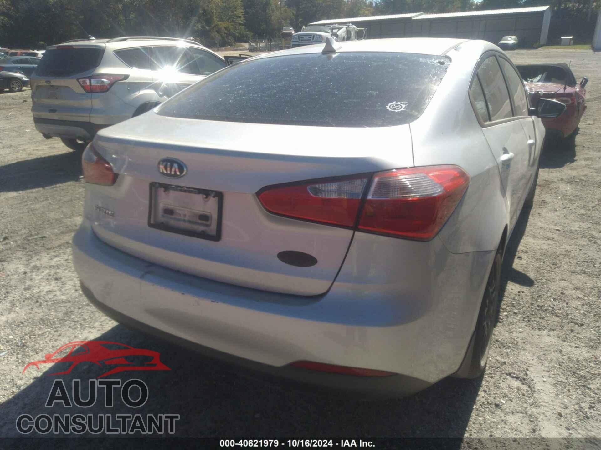 KIA FORTE 2016 - KNAFX4A63G5513303