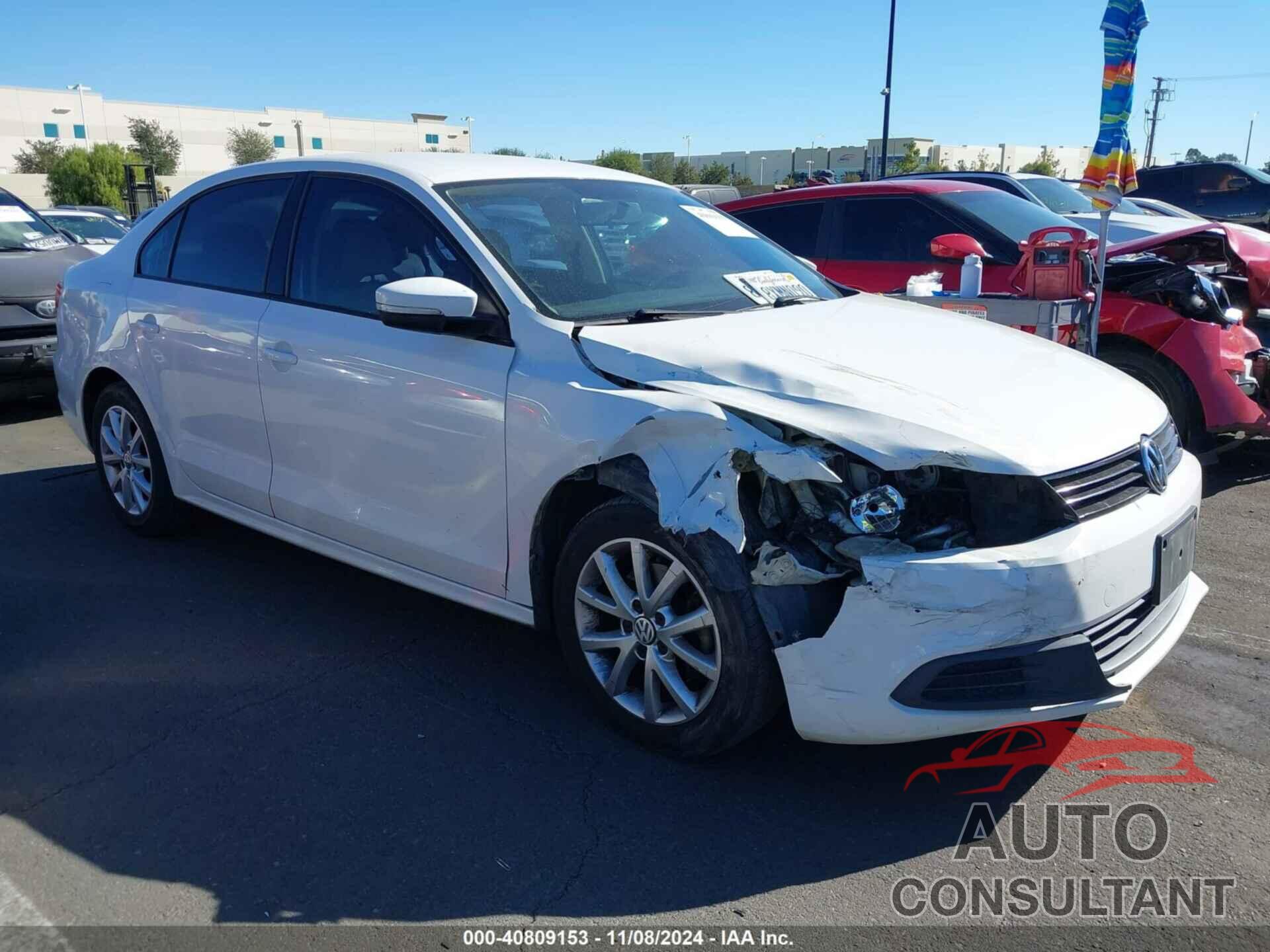 VOLKSWAGEN JETTA 2012 - 3VWDP7AJ2CM358664