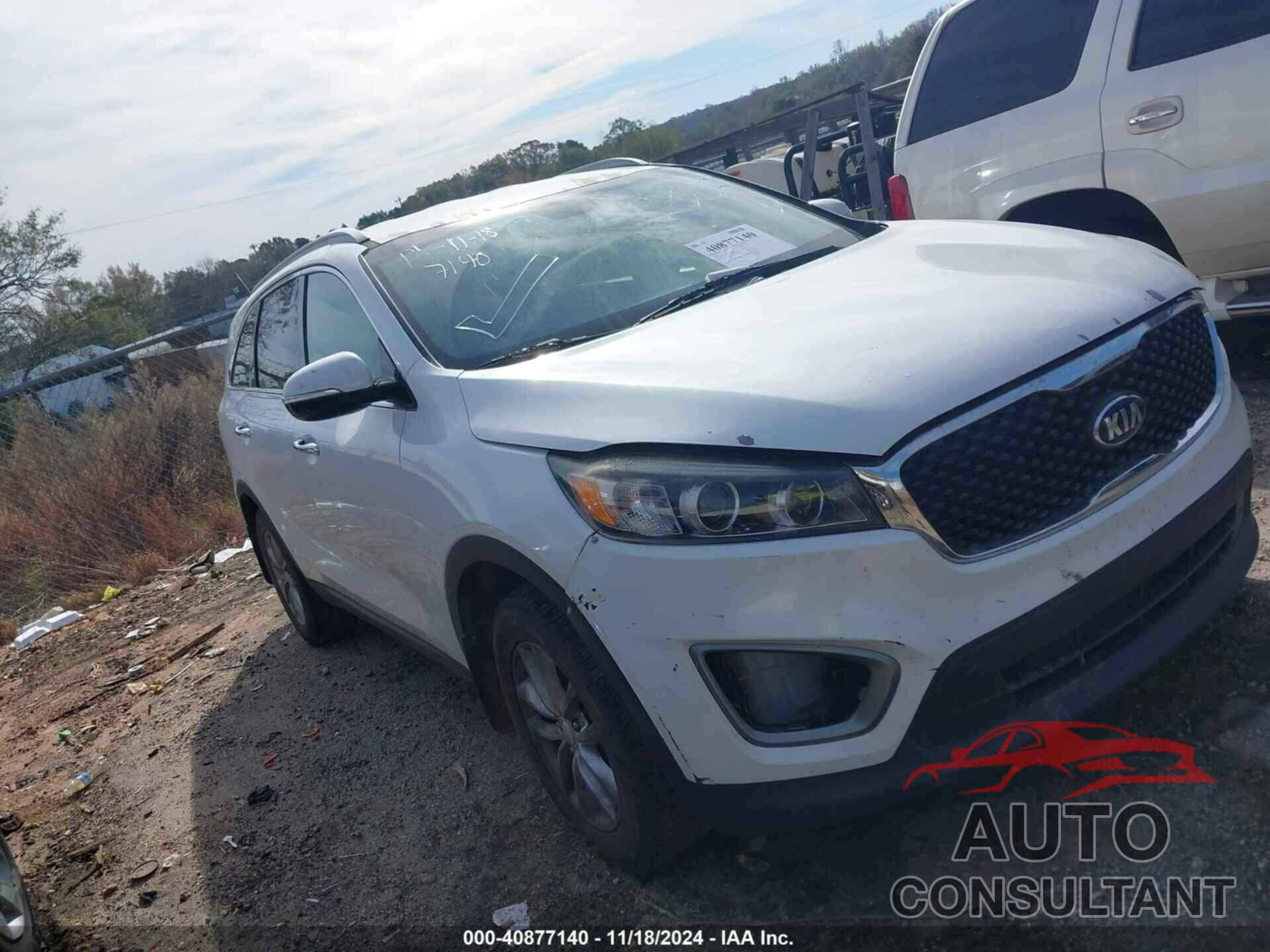 KIA SORENTO 2016 - 5XYPG4A35GG060905