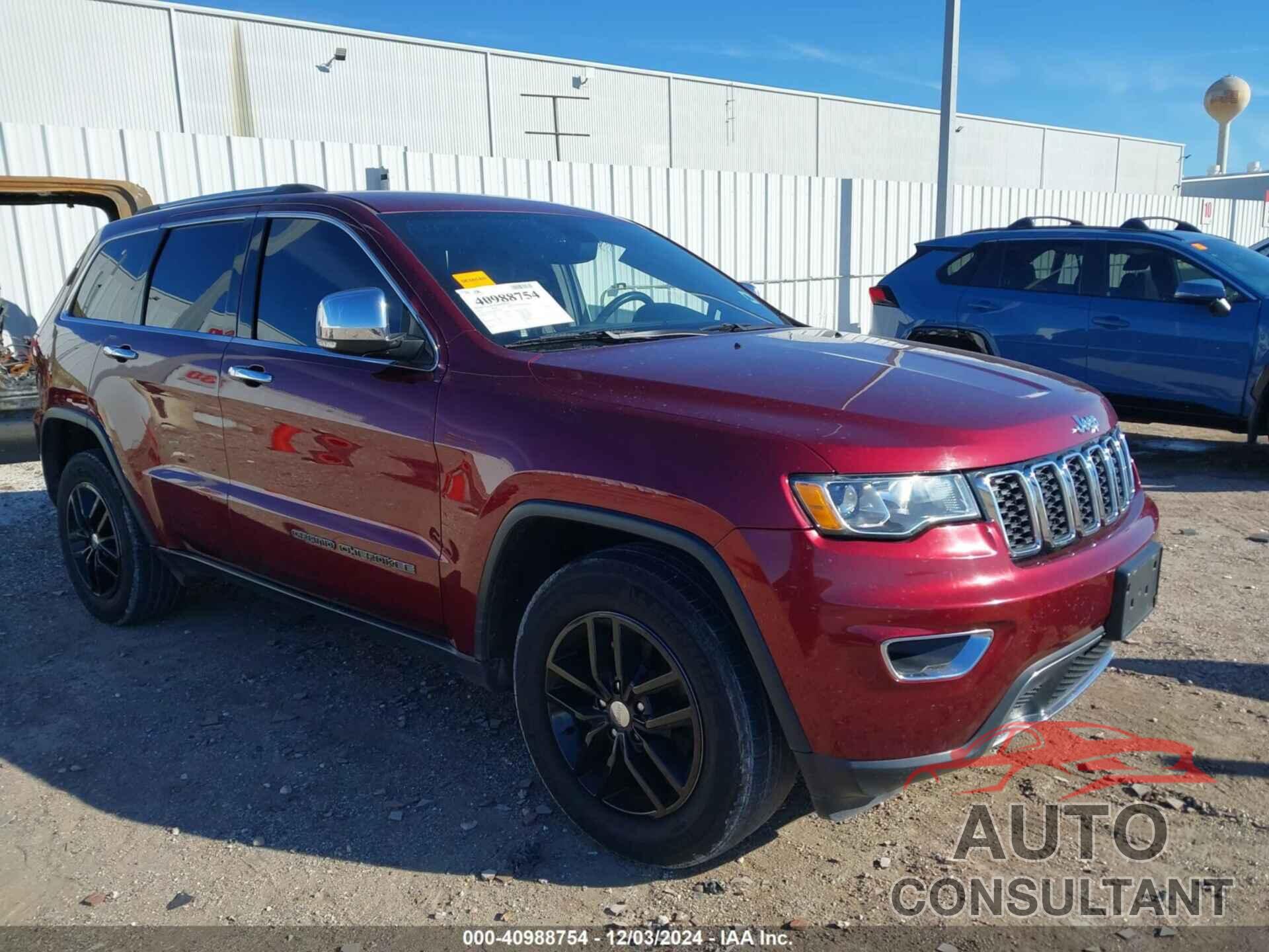 JEEP GRAND CHEROKEE 2017 - 1C4RJEBG9HC920795