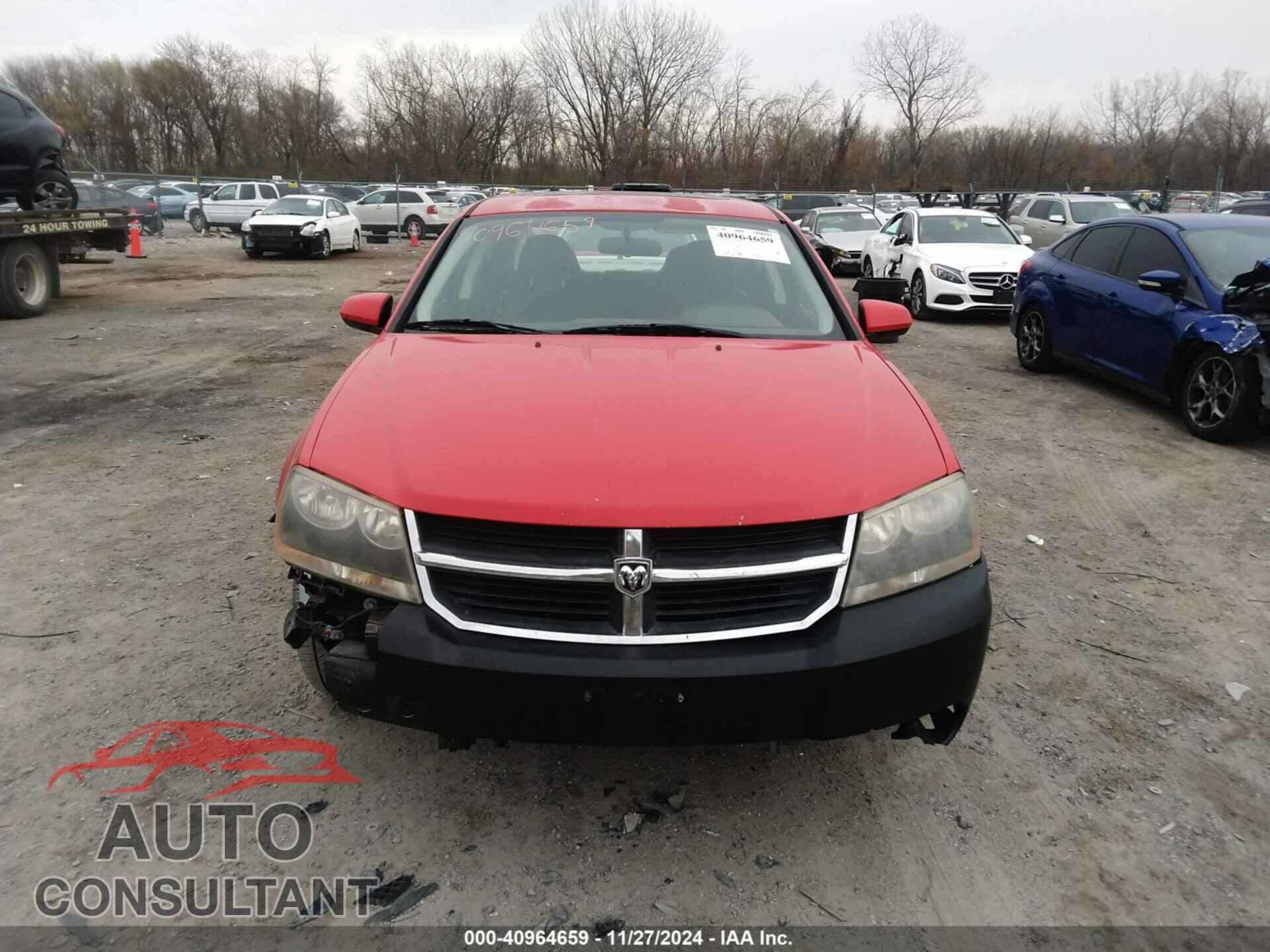 DODGE AVENGER 2009 - 1B3LC56BX9N566405