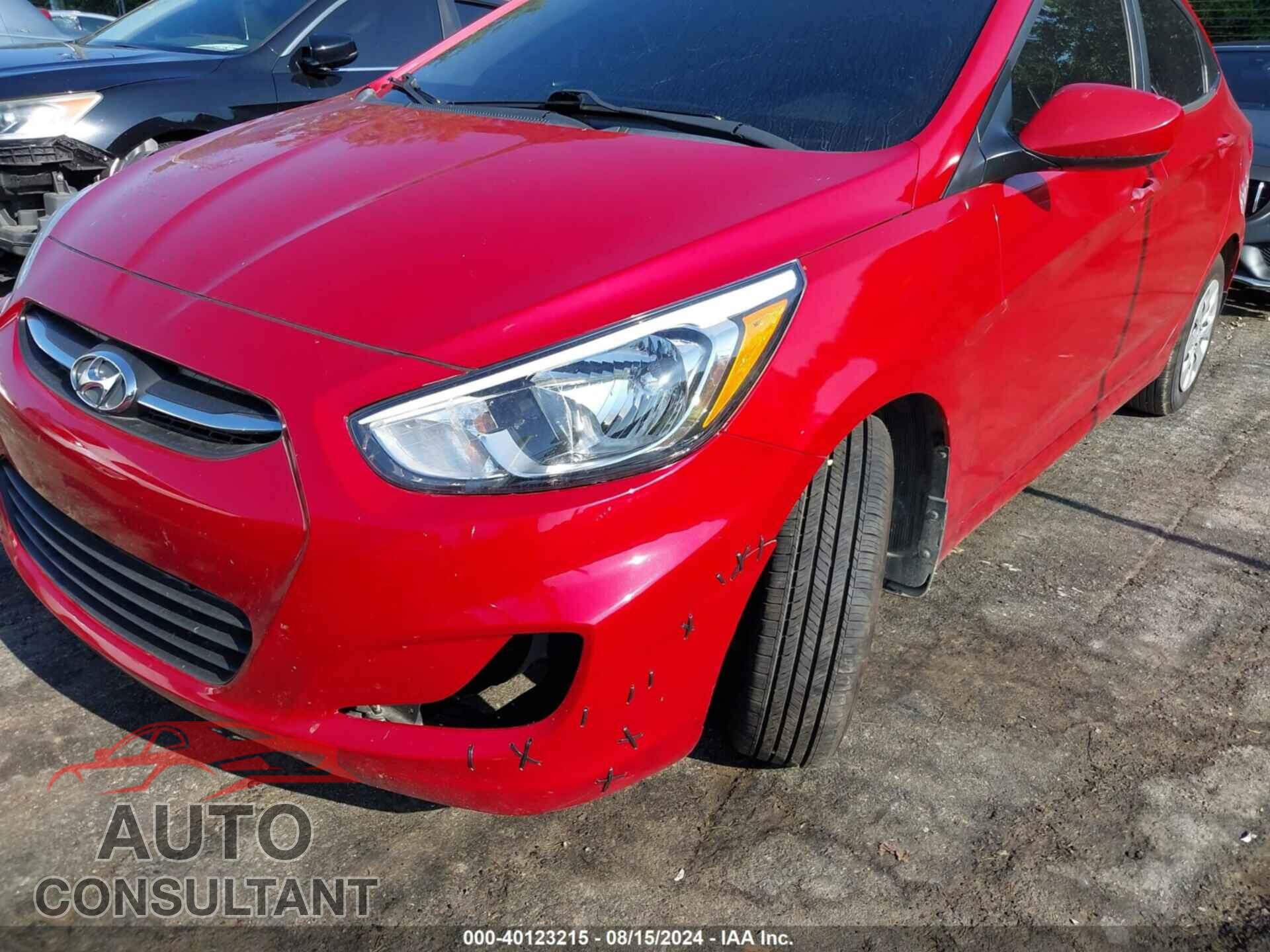 HYUNDAI ACCENT 2016 - KMHCT4AE5GU020801