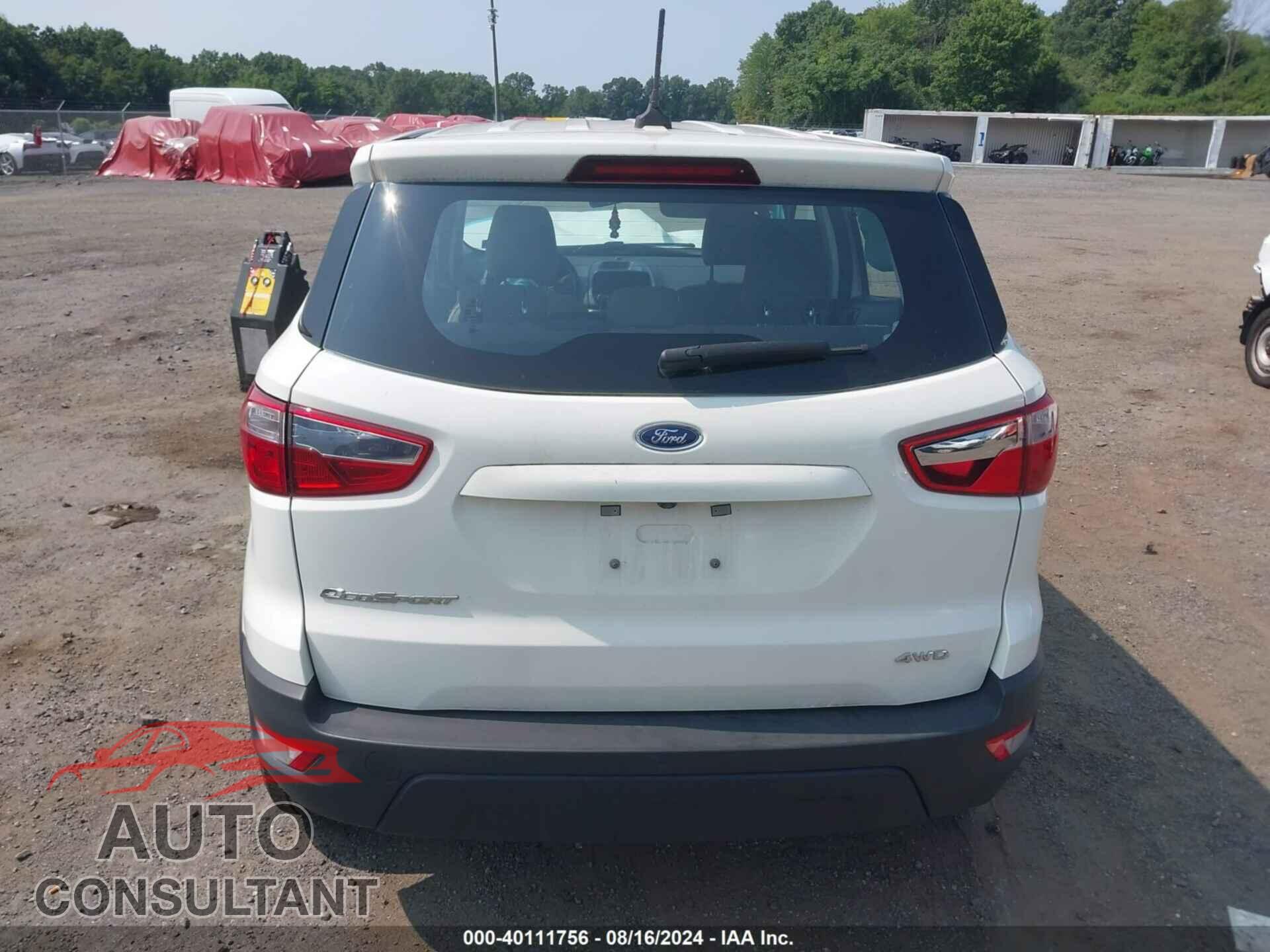 FORD ECOSPORT 2021 - MAJ6S3FL6MC406785