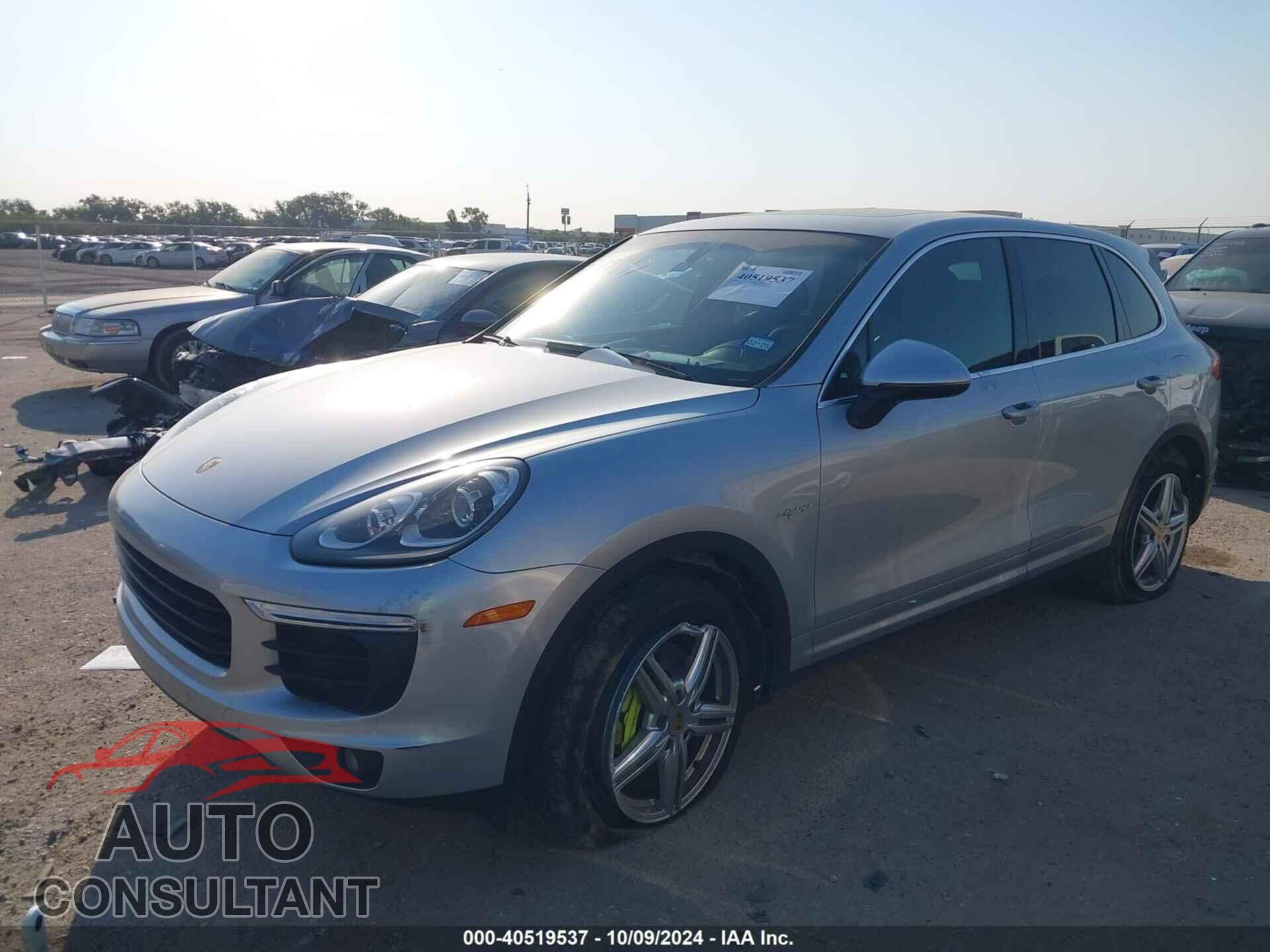 PORSCHE CAYENNE E-HYBRID 2016 - WP1AE2A26GLA62401