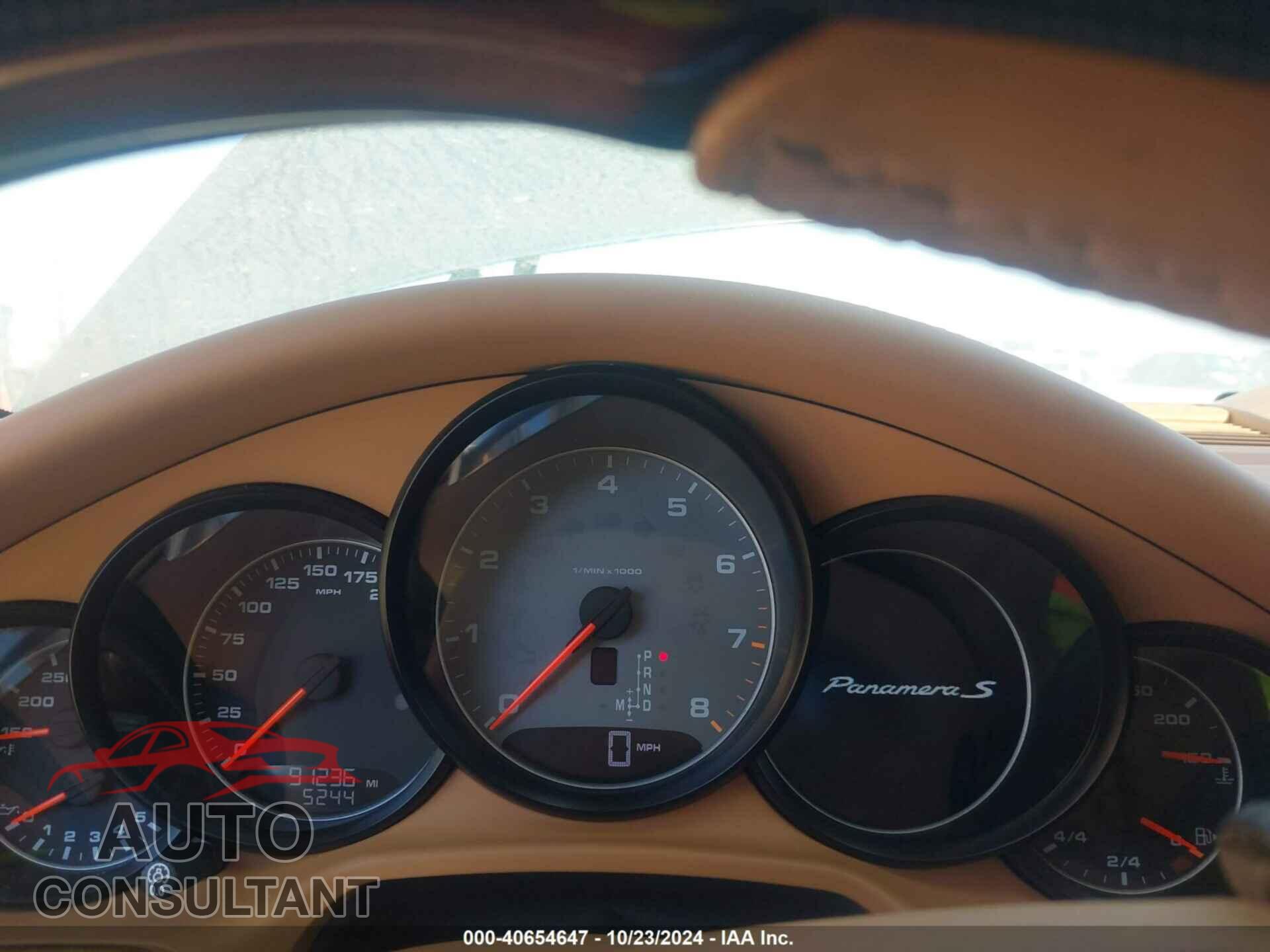 PORSCHE PANAMERA 2012 - WP0AB2A70CL061891