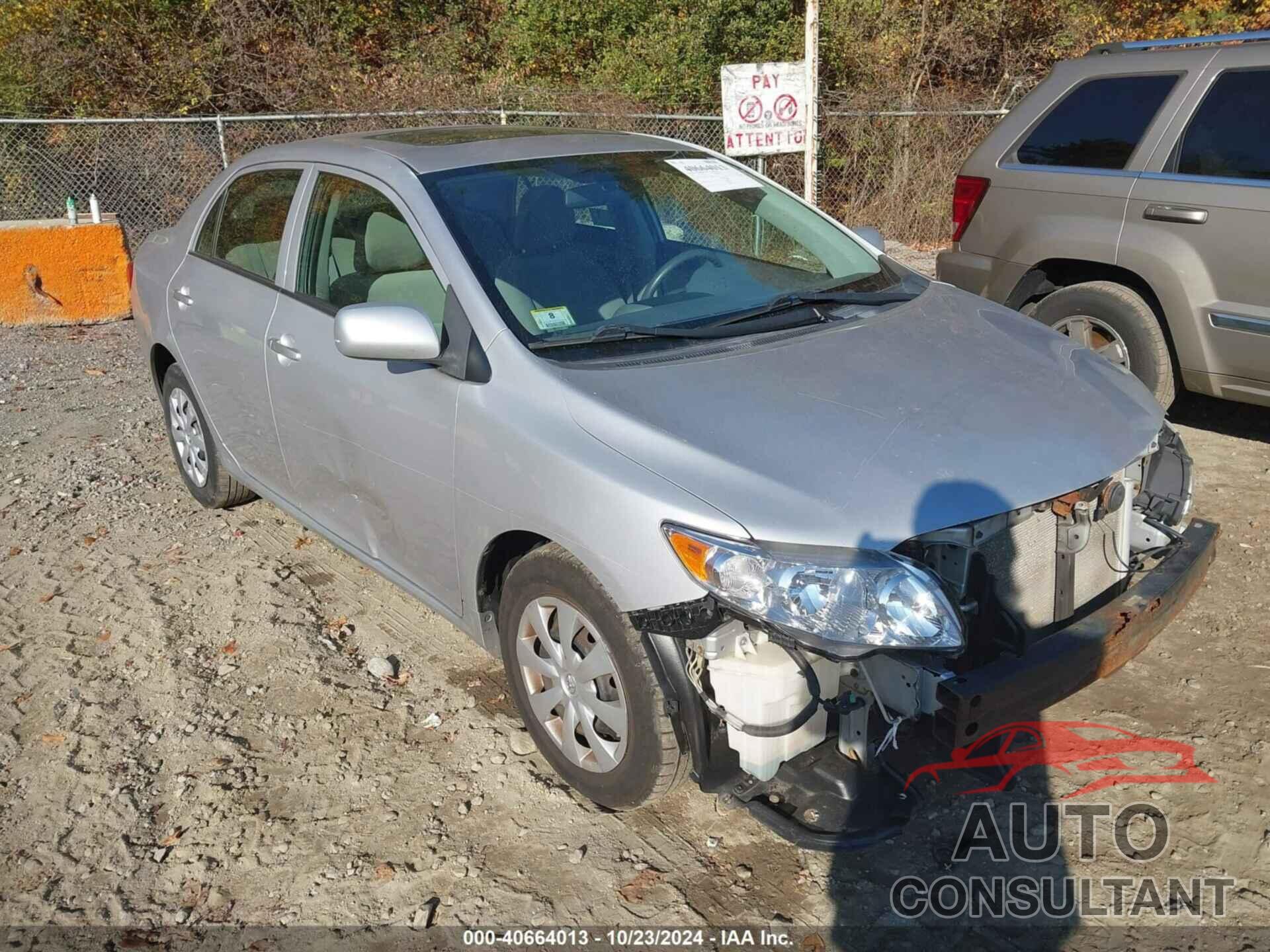 TOYOTA COROLLA 2009 - 1NXBU40E69Z039578