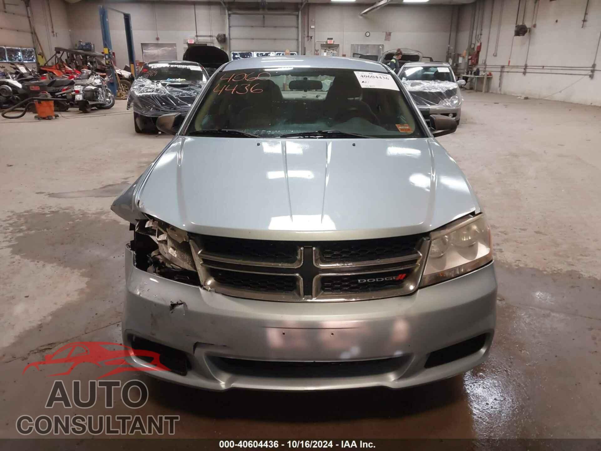 DODGE AVENGER 2013 - 1C3CDZAB9DN558755