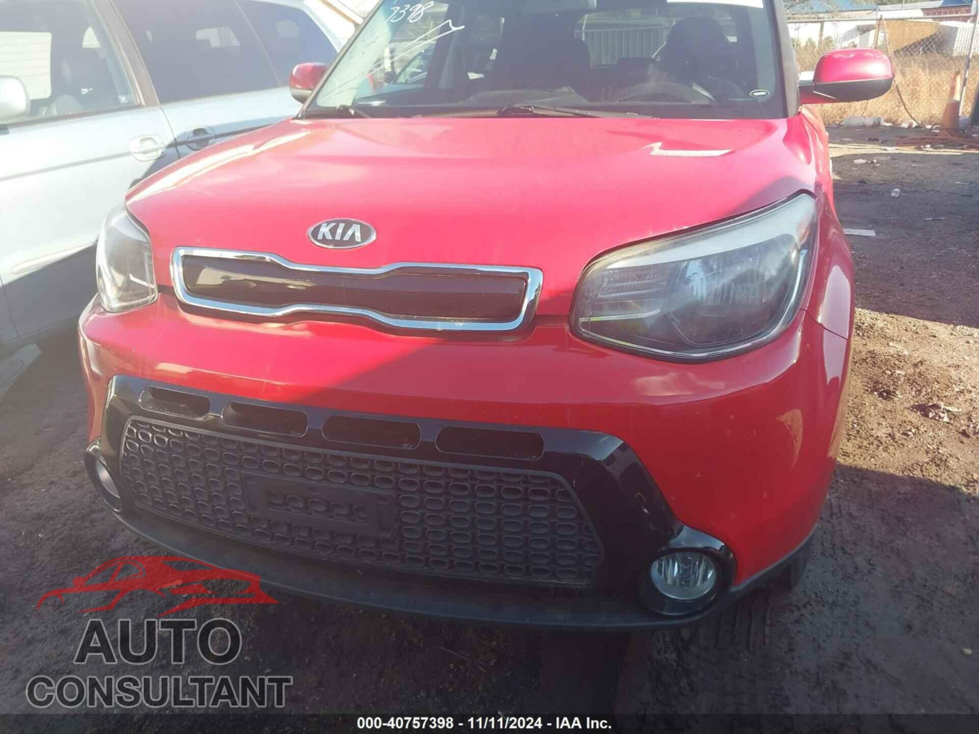 KIA SOUL 2016 - KNDJP3A59G7872934